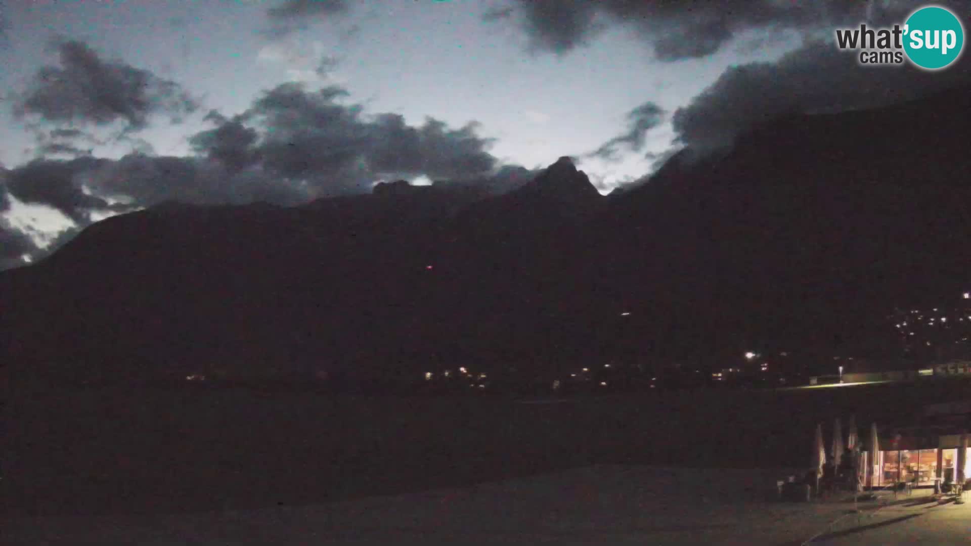 Webcam en direct Aéroport de Bovec – Vue sur Kanin