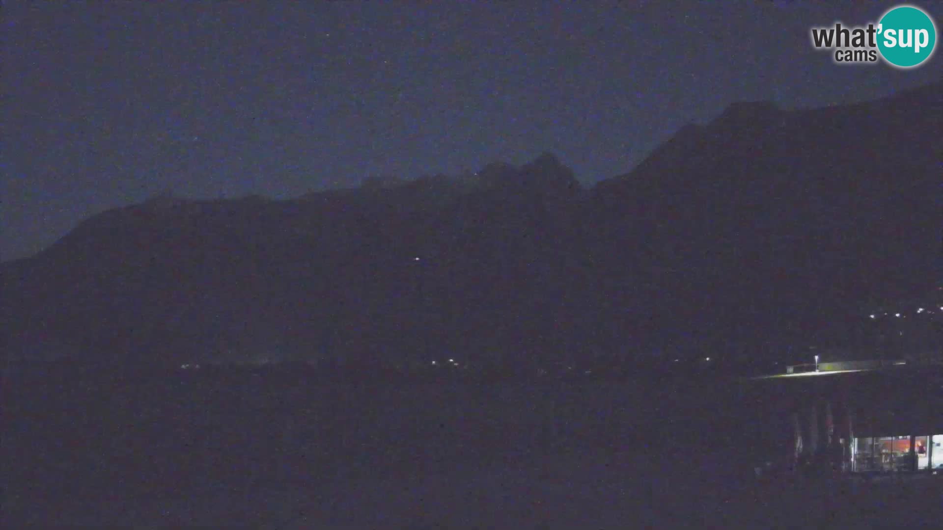 Webcam en direct Aéroport de Bovec – Vue sur Kanin