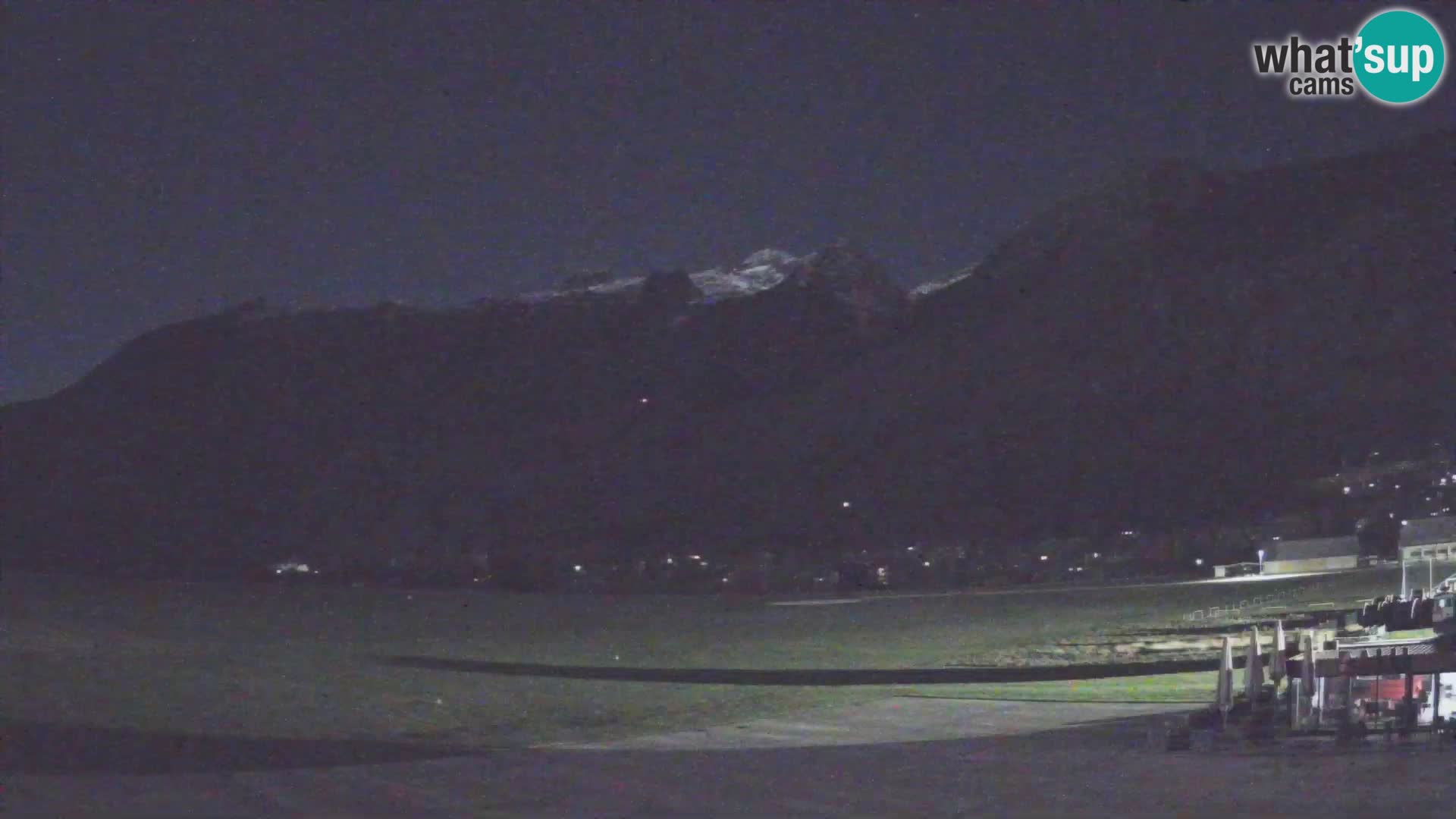 Webcam en direct Aéroport de Bovec – Vue sur Kanin