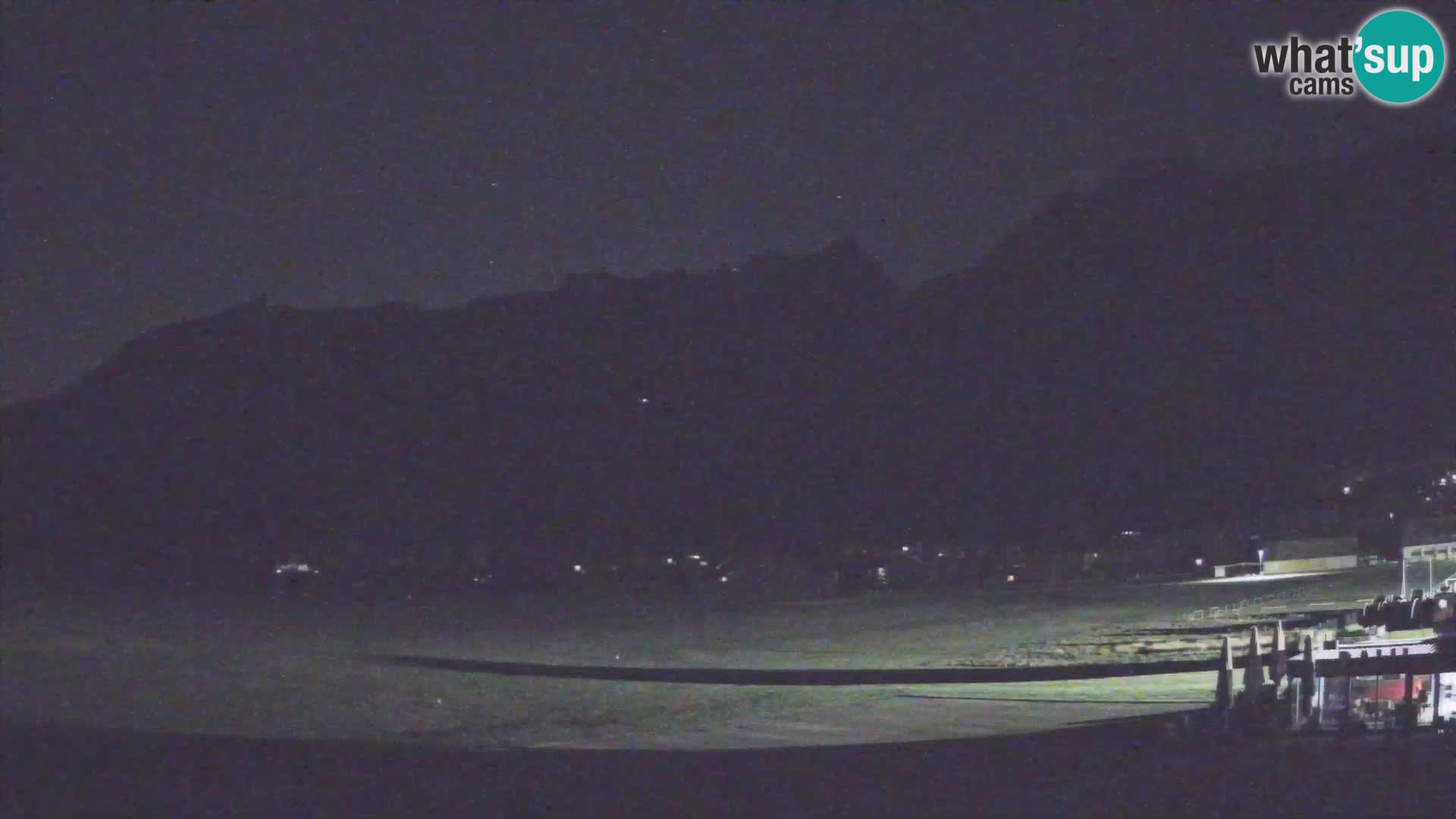 Web kamera uživo Zračna luka Bovec – Pogled na Kanin