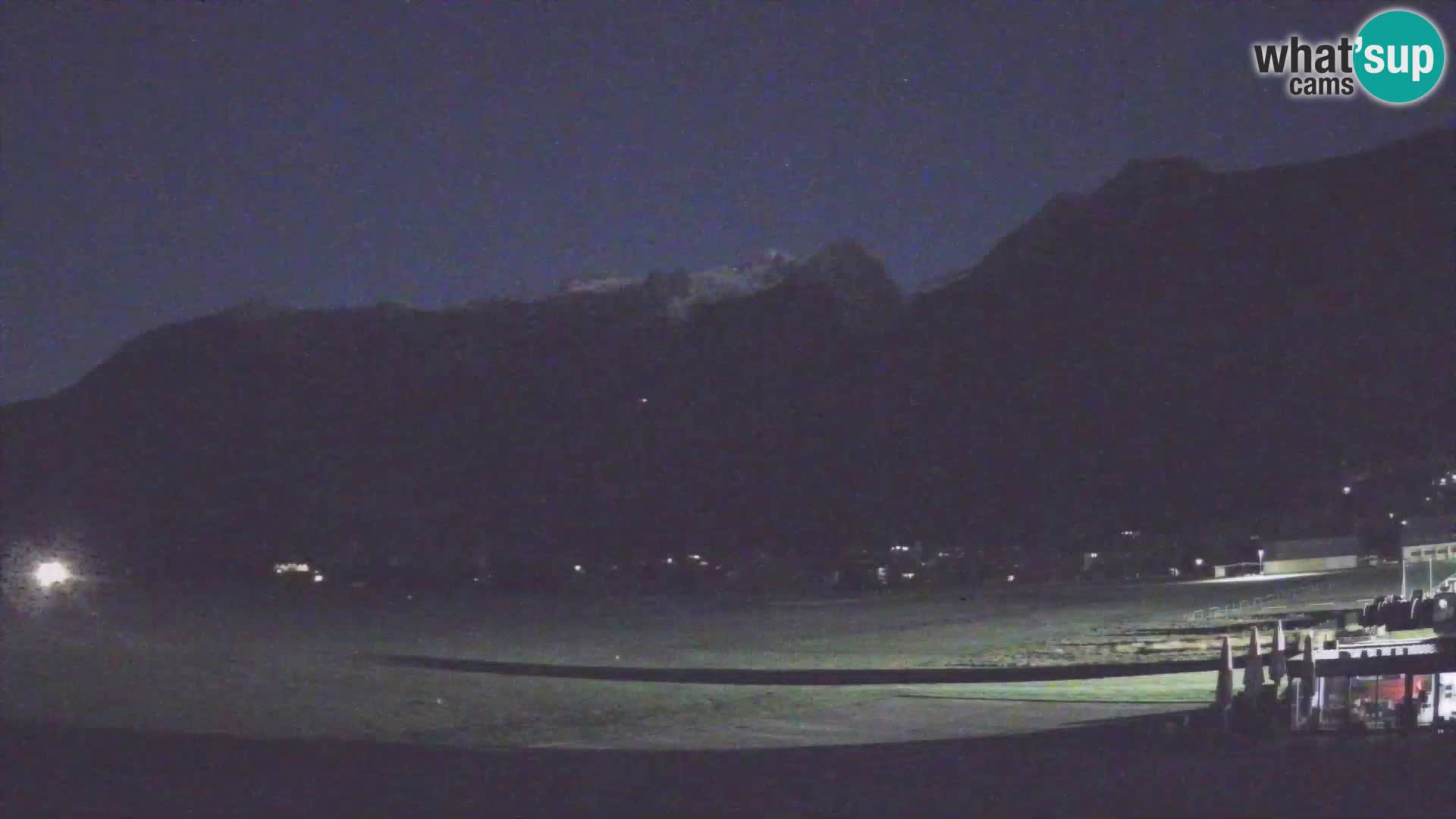 Webcam en direct Aéroport de Bovec – Vue sur Kanin
