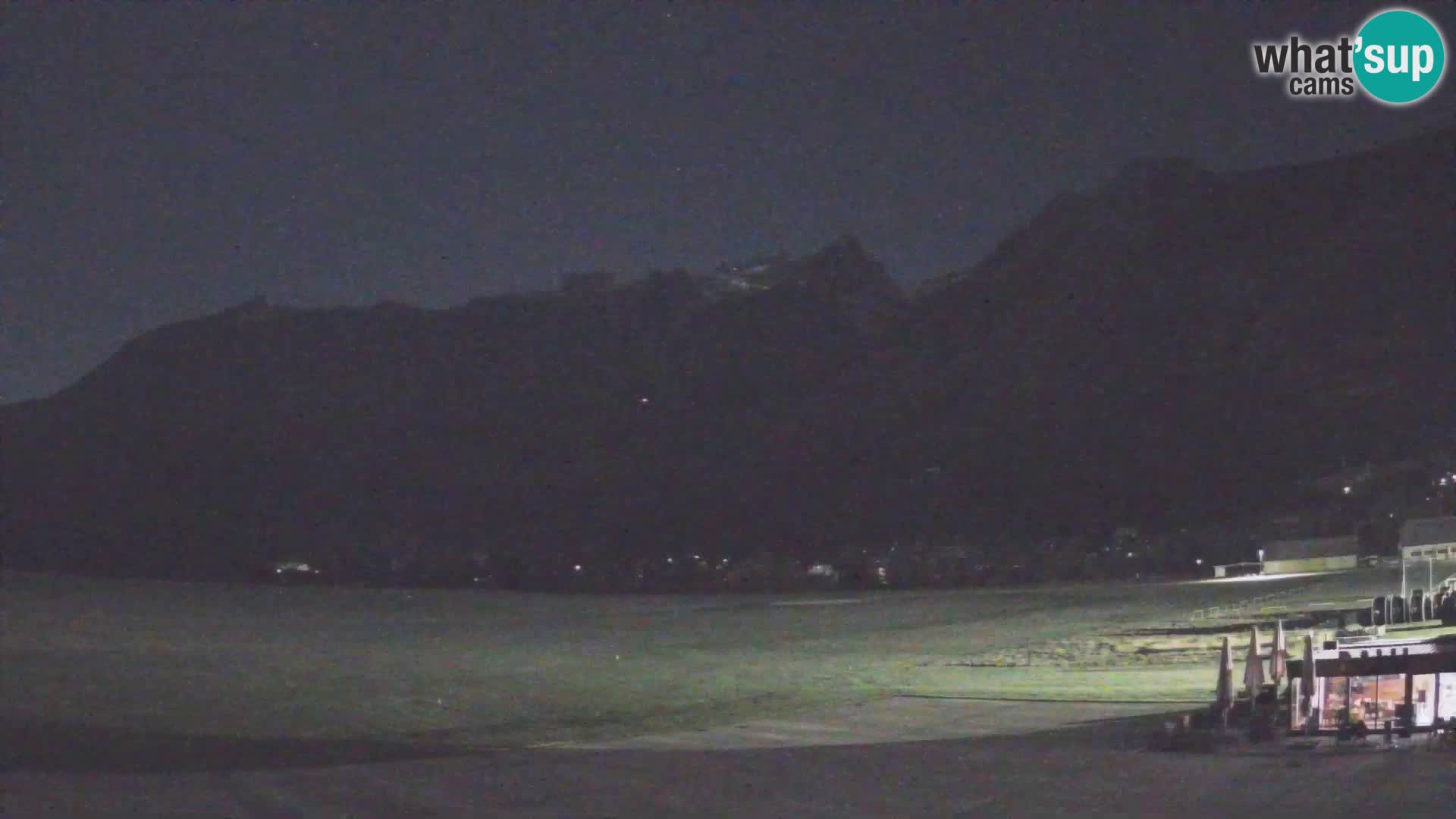 Webcam en direct Aéroport de Bovec – Vue sur Kanin