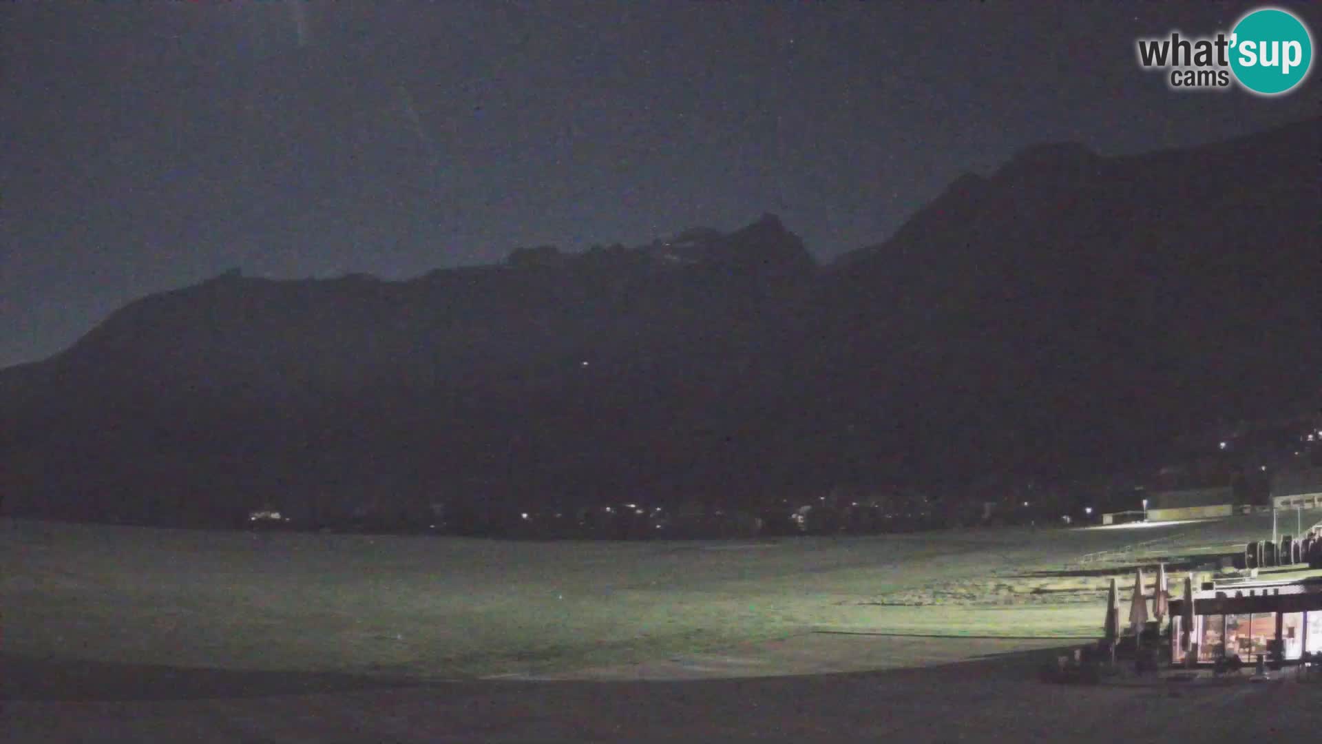 Webcam en direct Aéroport de Bovec – Vue sur Kanin
