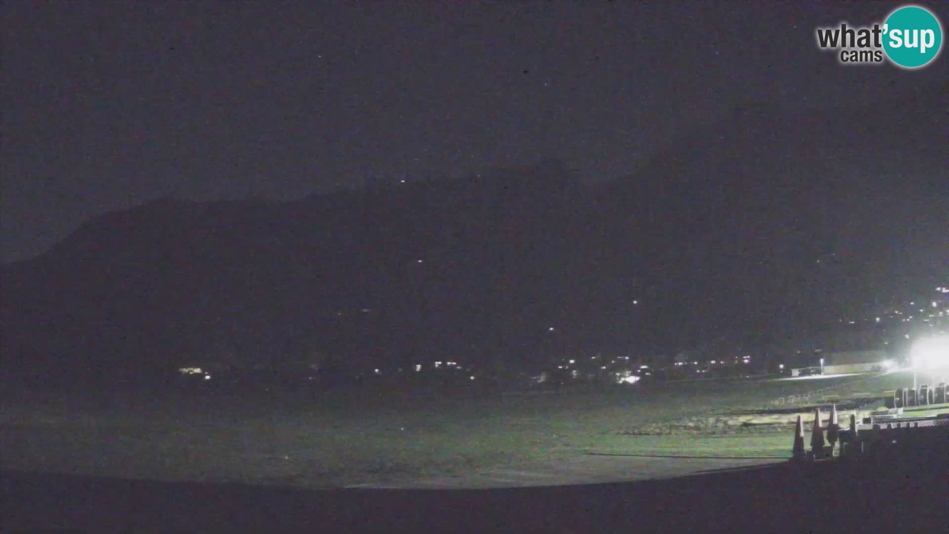 Webcam en direct Aéroport de Bovec – Vue sur Kanin