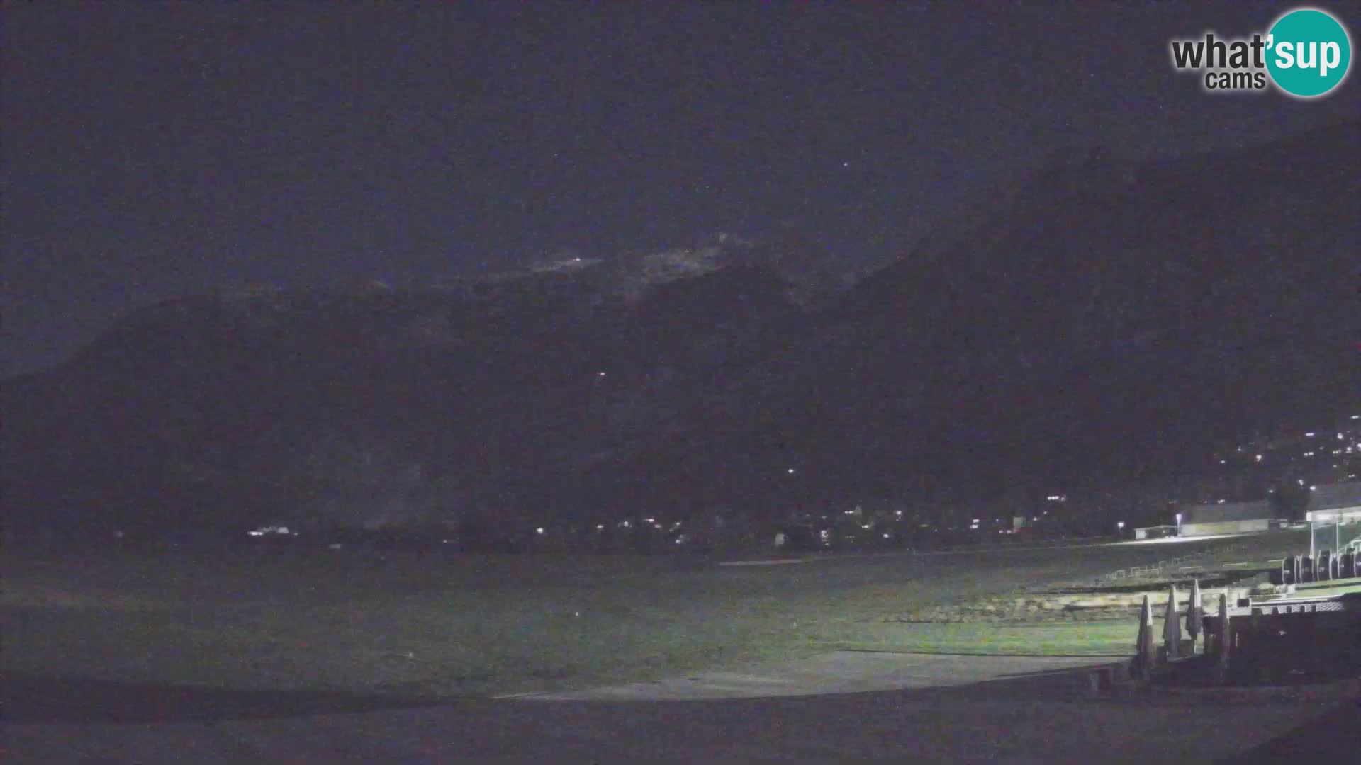 Webcam en direct Aéroport de Bovec – Vue sur Kanin
