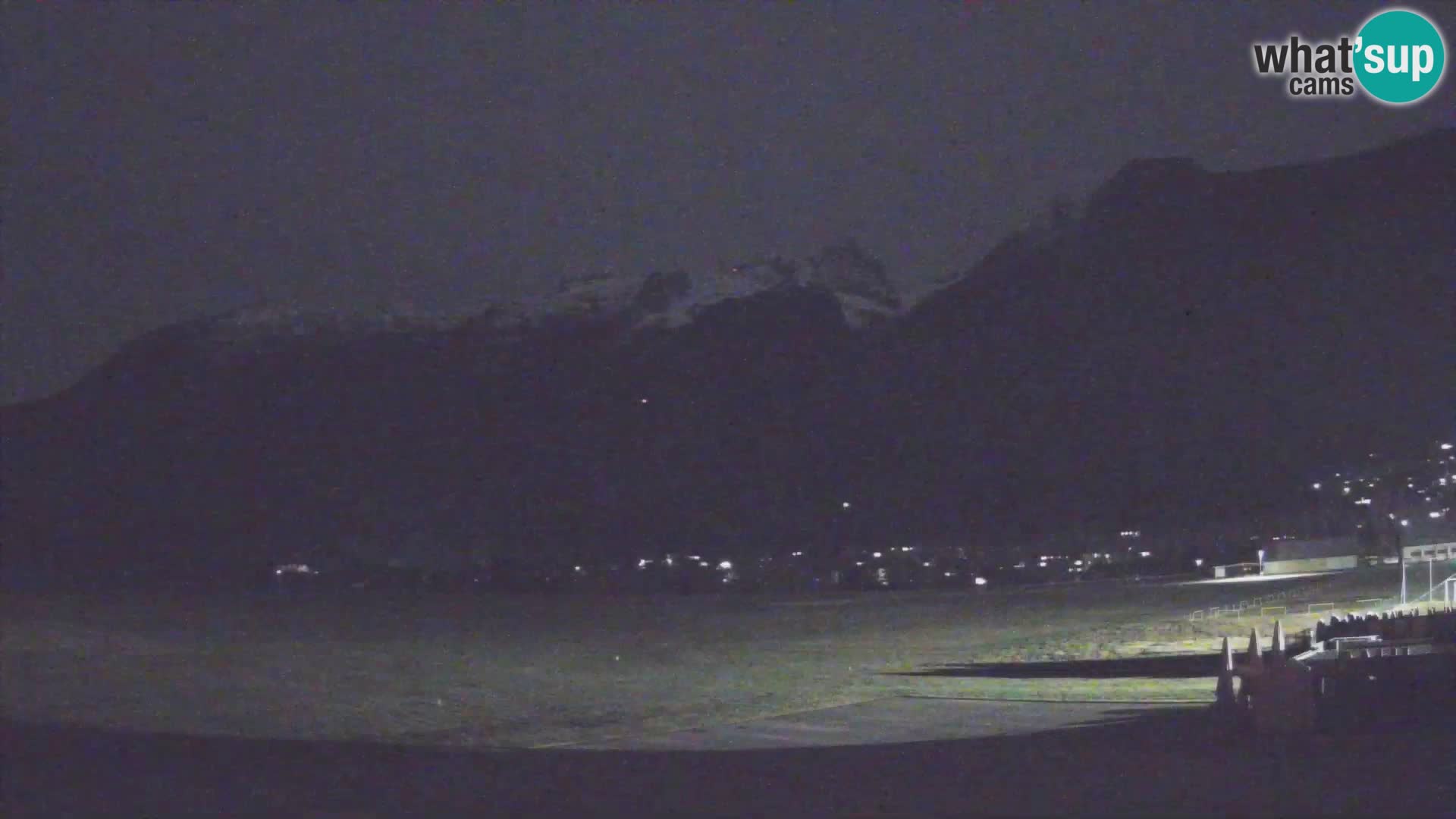 Webcam en direct Aéroport de Bovec – Vue sur Kanin