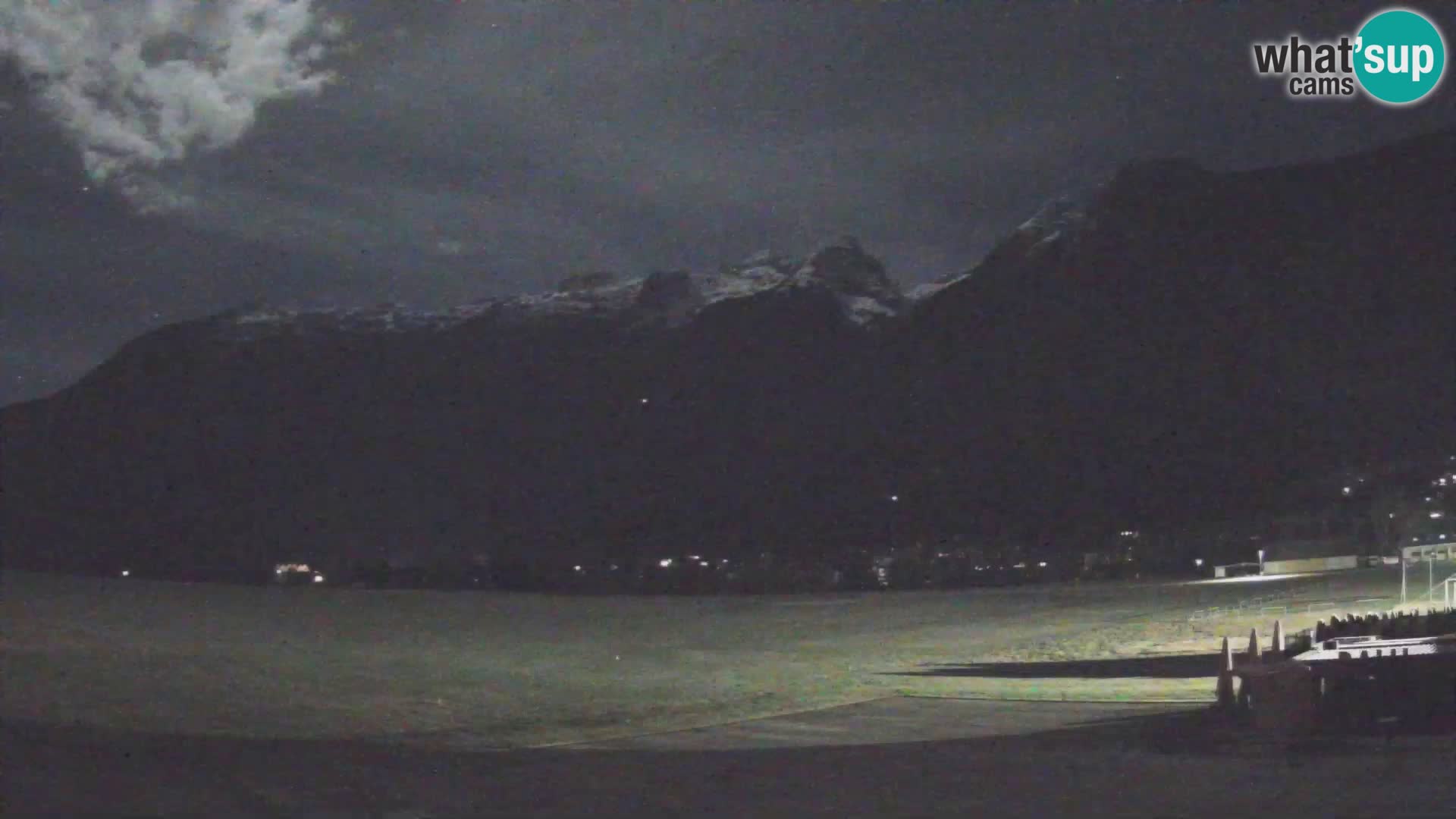 Spletna kamera letališče Bovec – pogled proti Kaninu