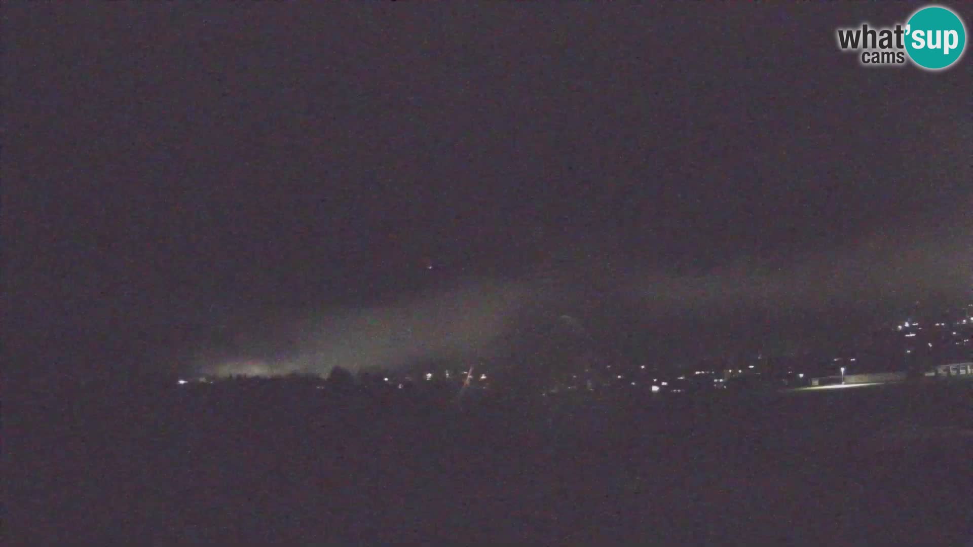 Live webcam Bovec airport – View to Kanin