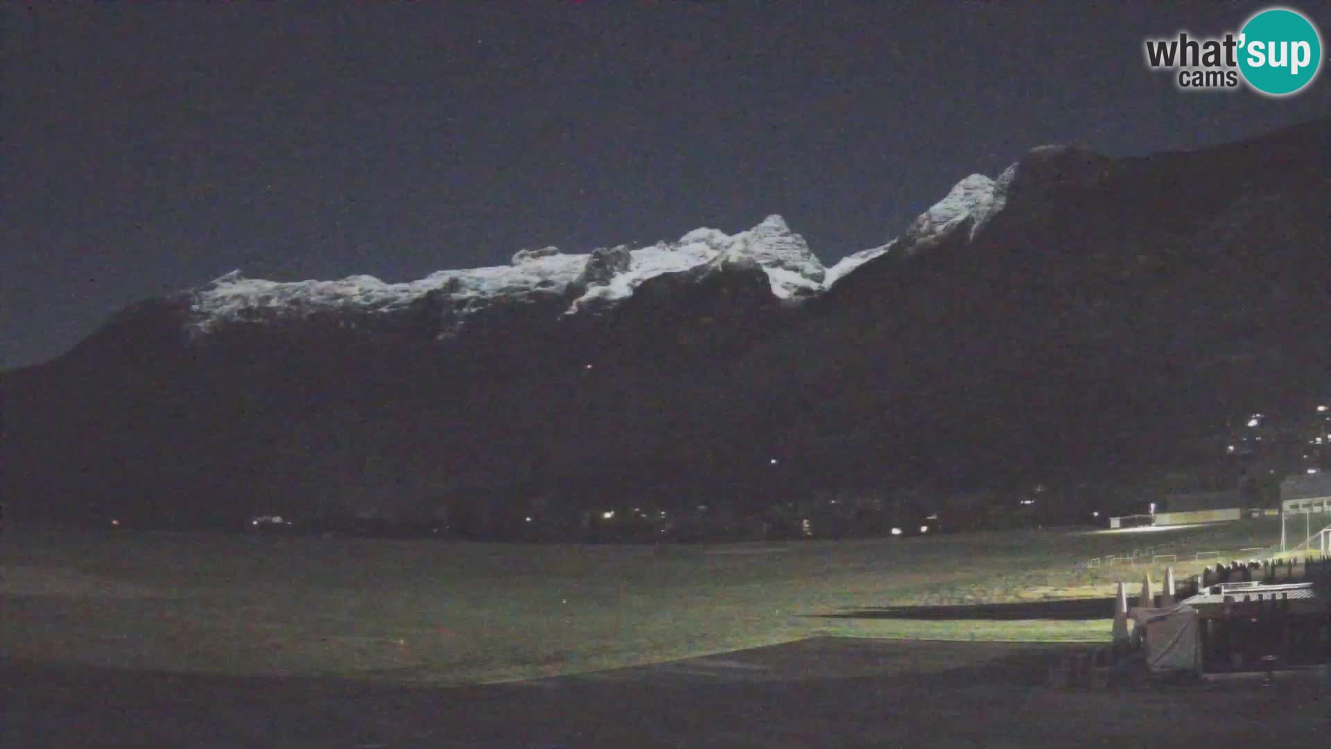 Webcam en direct Aéroport de Bovec – Vue sur Kanin