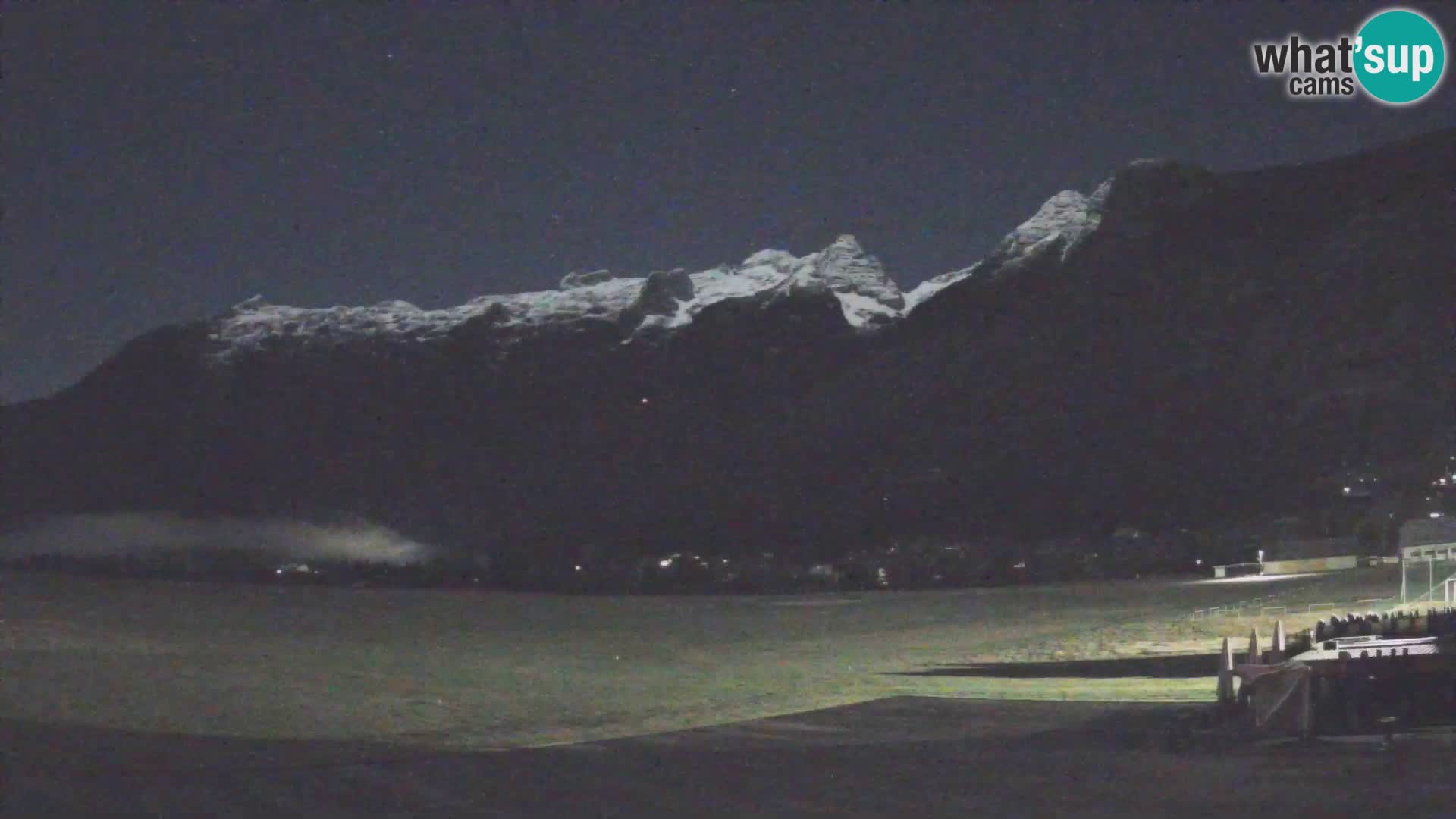 Webcam en direct Aéroport de Bovec – Vue sur Kanin