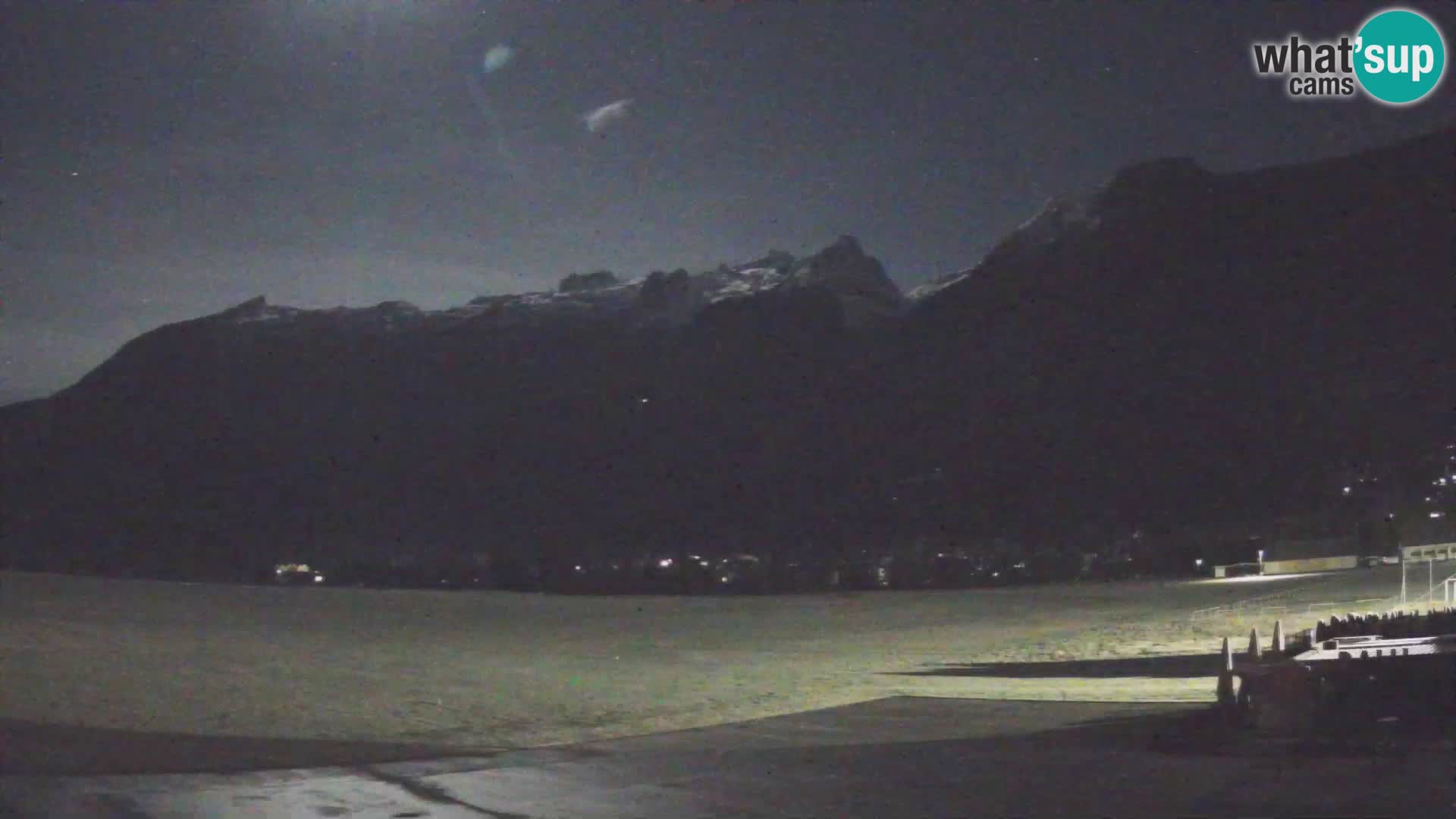 Webcam en direct Aéroport de Bovec – Vue sur Kanin