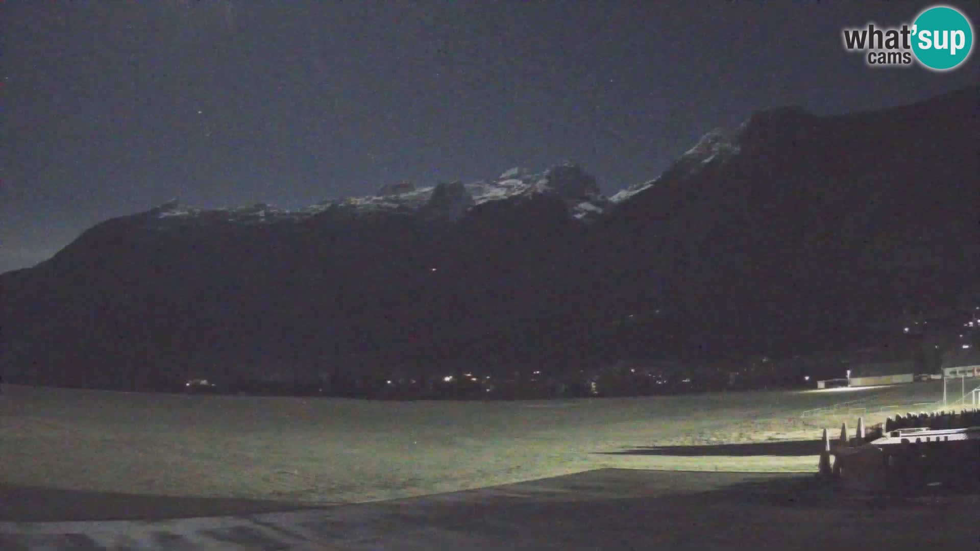 Webcam en direct Aéroport de Bovec – Vue sur Kanin