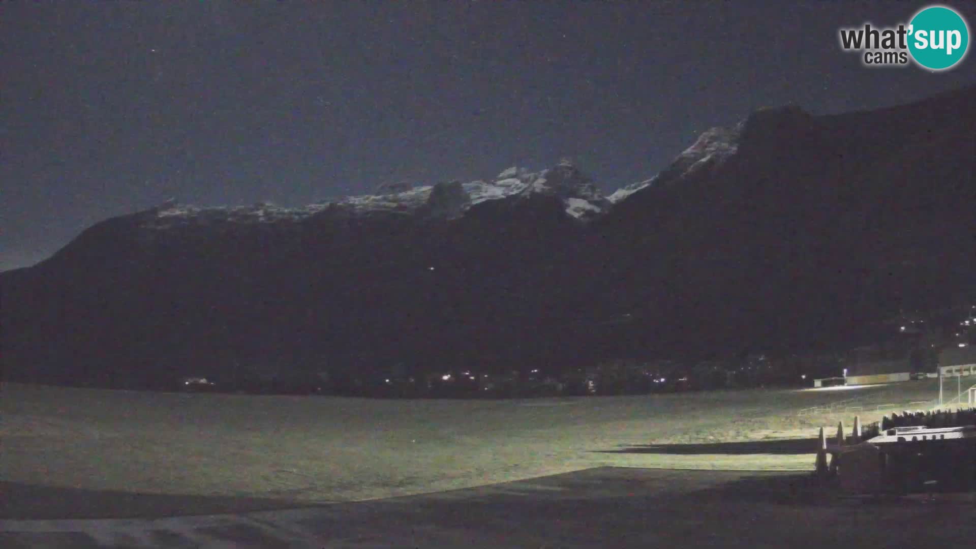 Webcam en direct Aéroport de Bovec – Vue sur Kanin