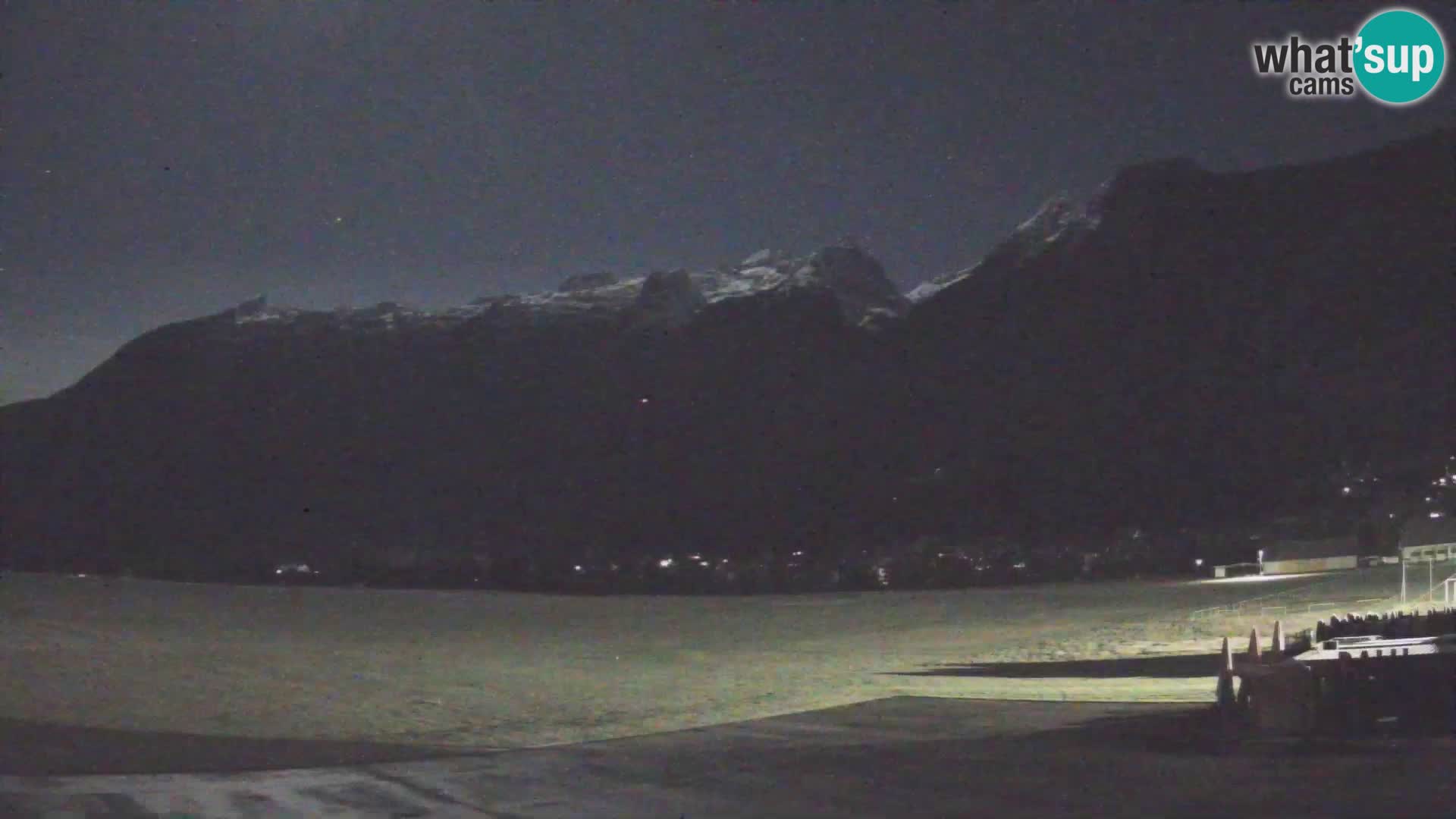 Webcam en direct Aéroport de Bovec – Vue sur Kanin