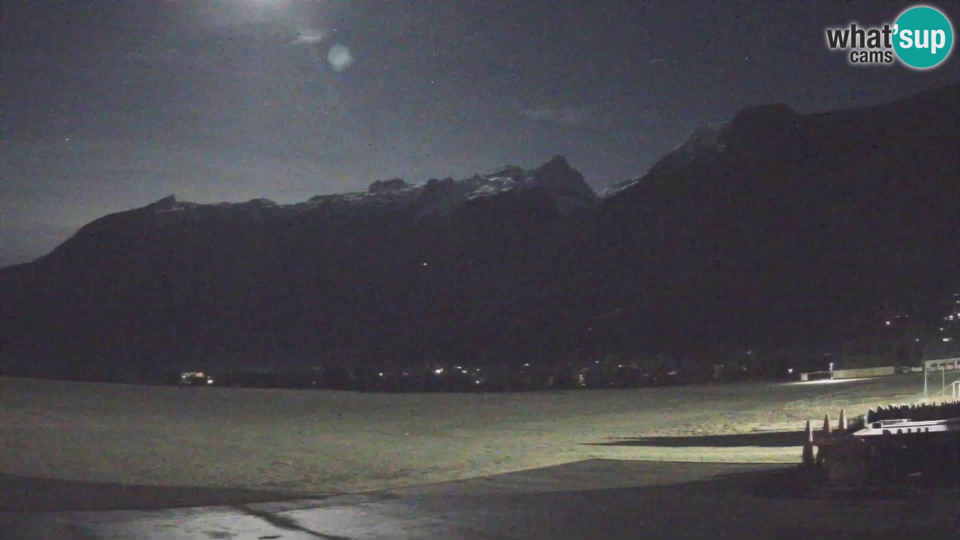 Cámara web en vivo Aeropuerto de Bovec – Vista a Kanin