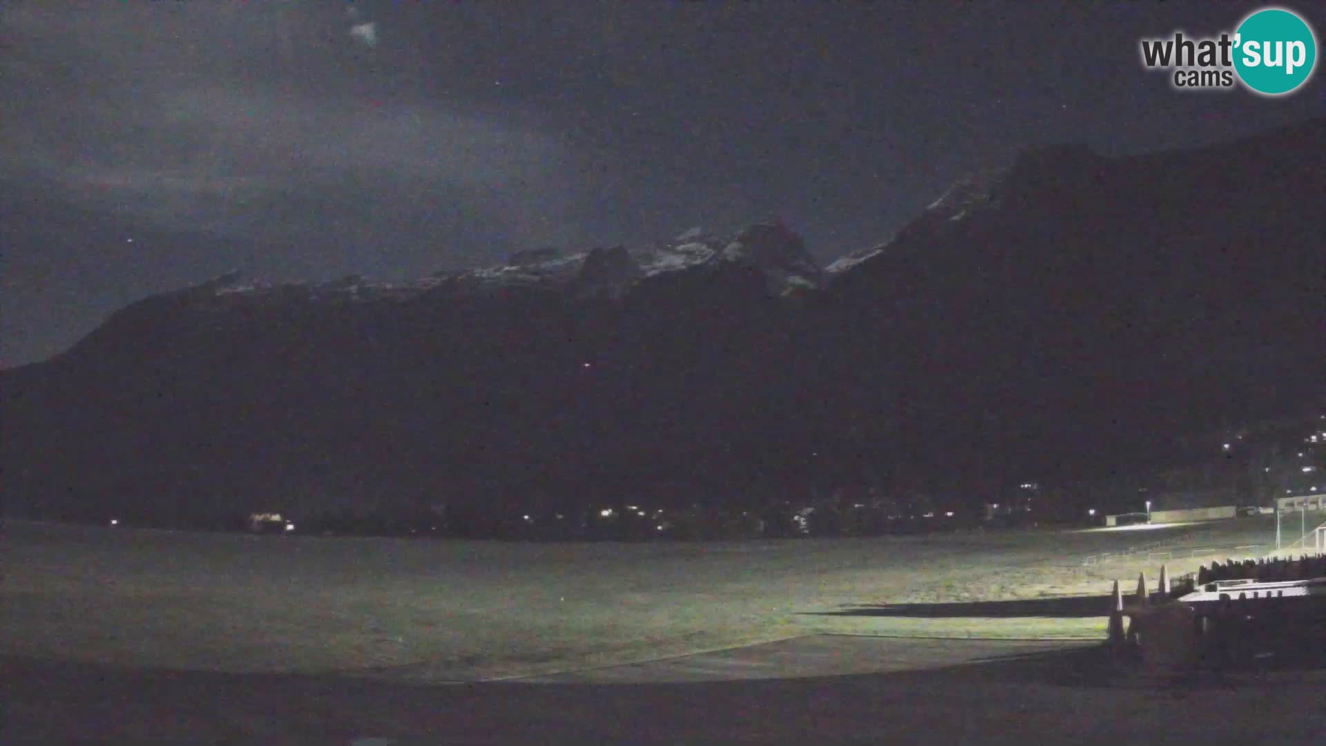 Webcam en direct Aéroport de Bovec – Vue sur Kanin