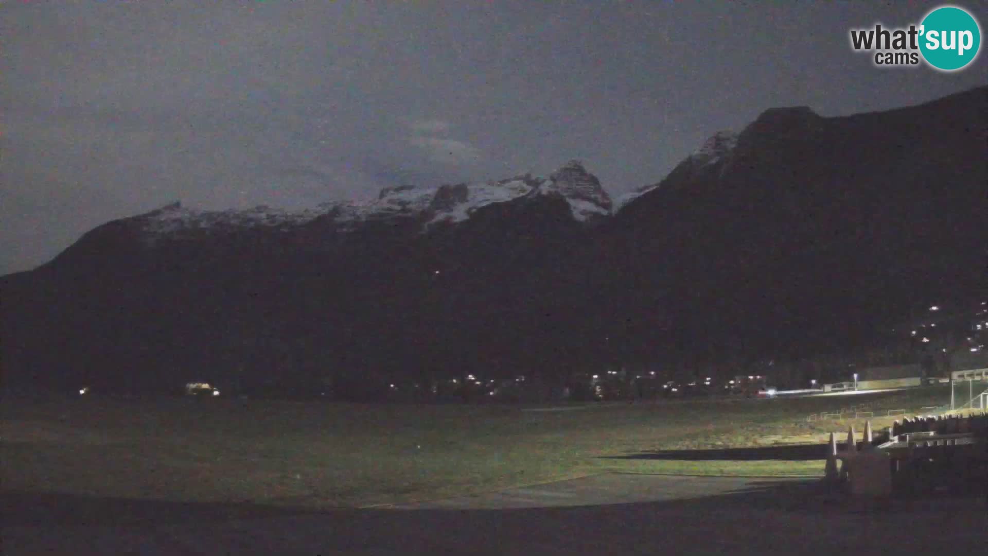 Webcam en direct Aéroport de Bovec – Vue sur Kanin