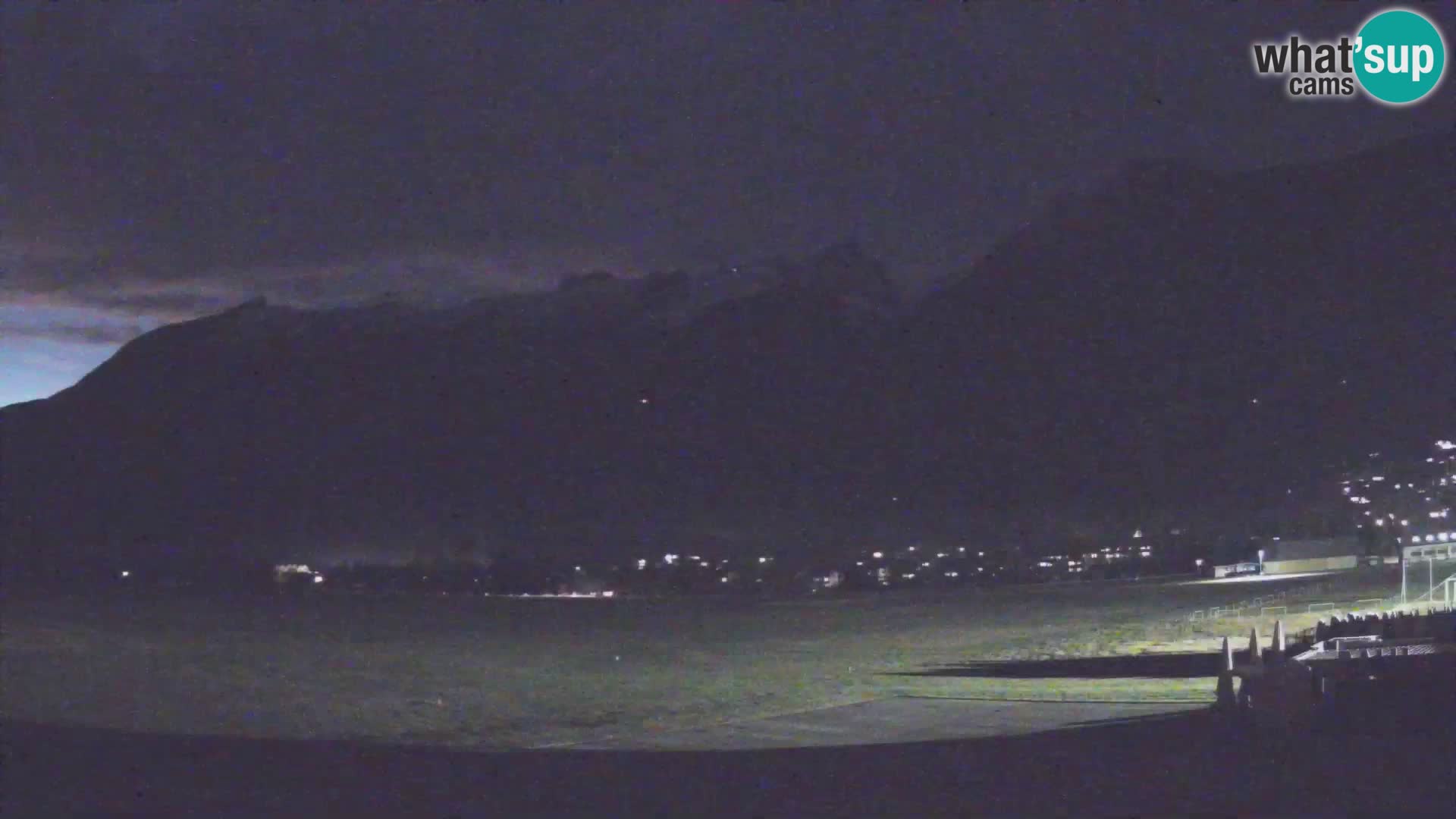 Live webcam Bovec airport – View to Kanin