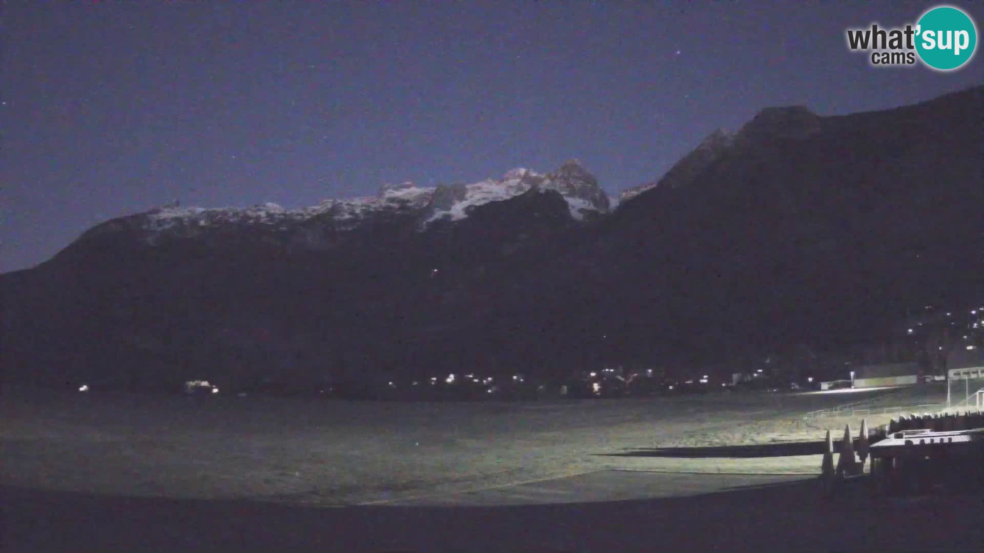 Webcam en direct Aéroport de Bovec – Vue sur Kanin