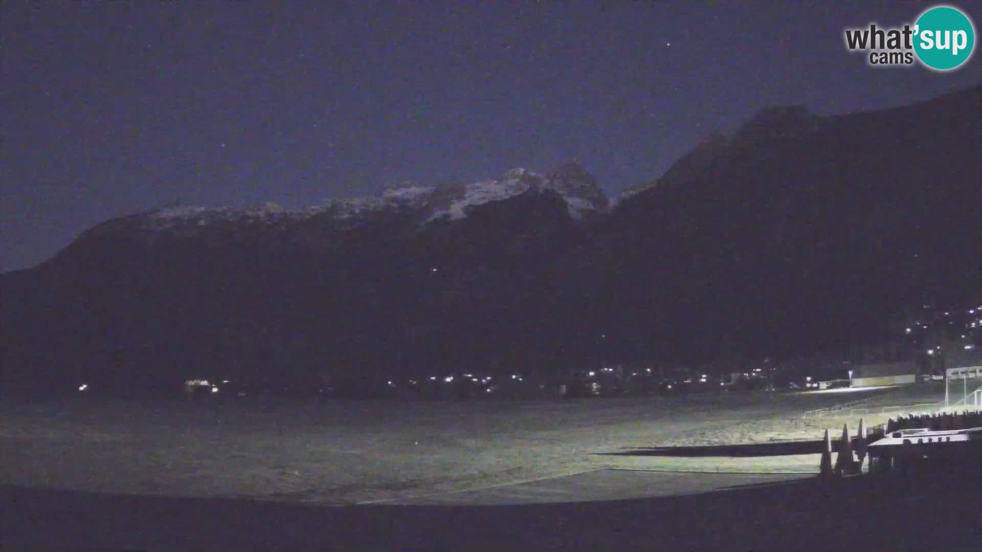 Cámara web en vivo Aeropuerto de Bovec – Vista a Kanin