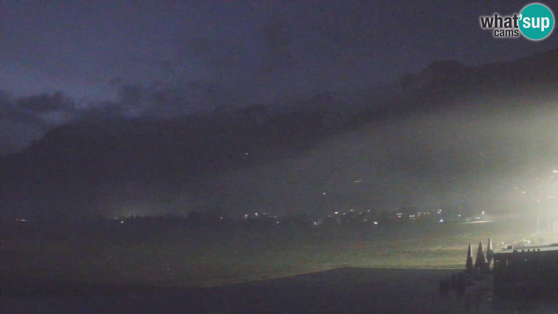 Webcam en direct Aéroport de Bovec – Vue sur Kanin