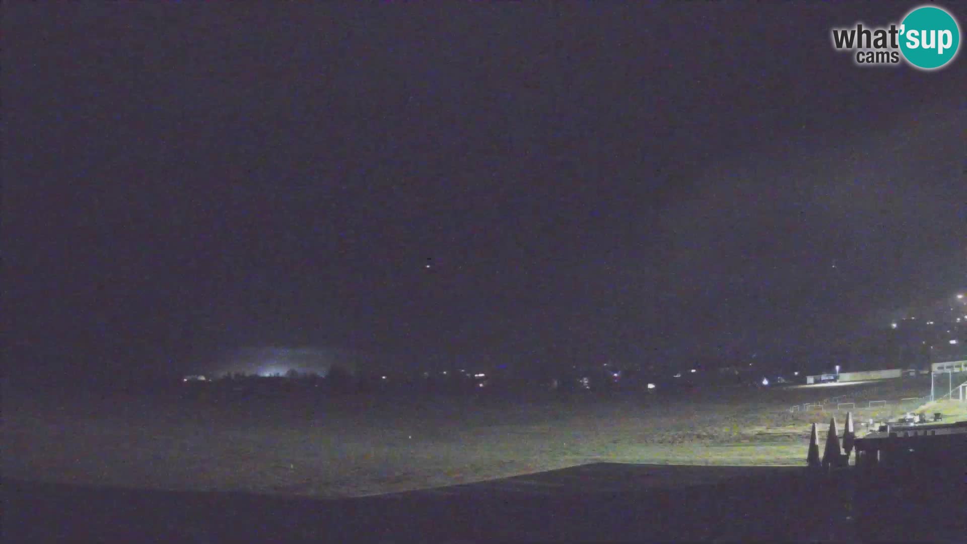 Webcam en direct Aéroport de Bovec – Vue sur Kanin