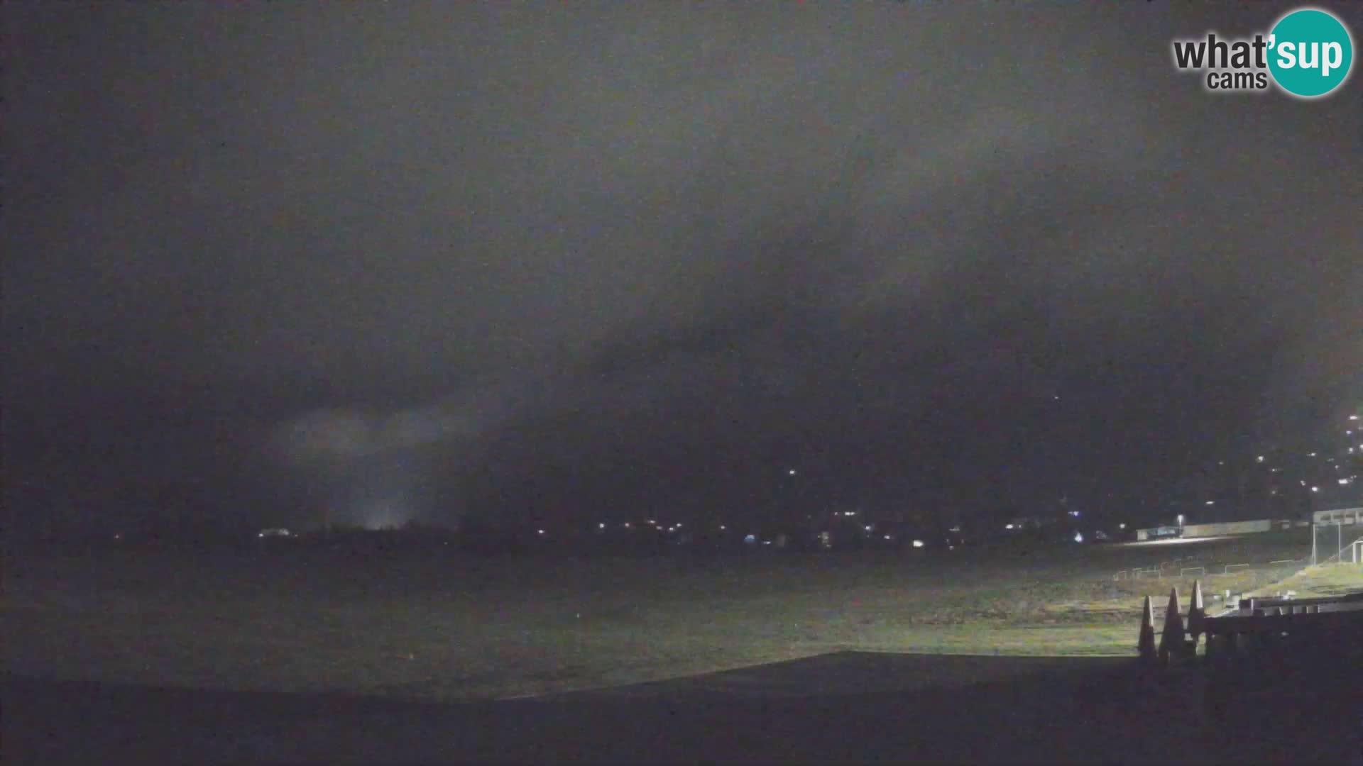 Web kamera uživo Zračna luka Bovec – Pogled na Kanin