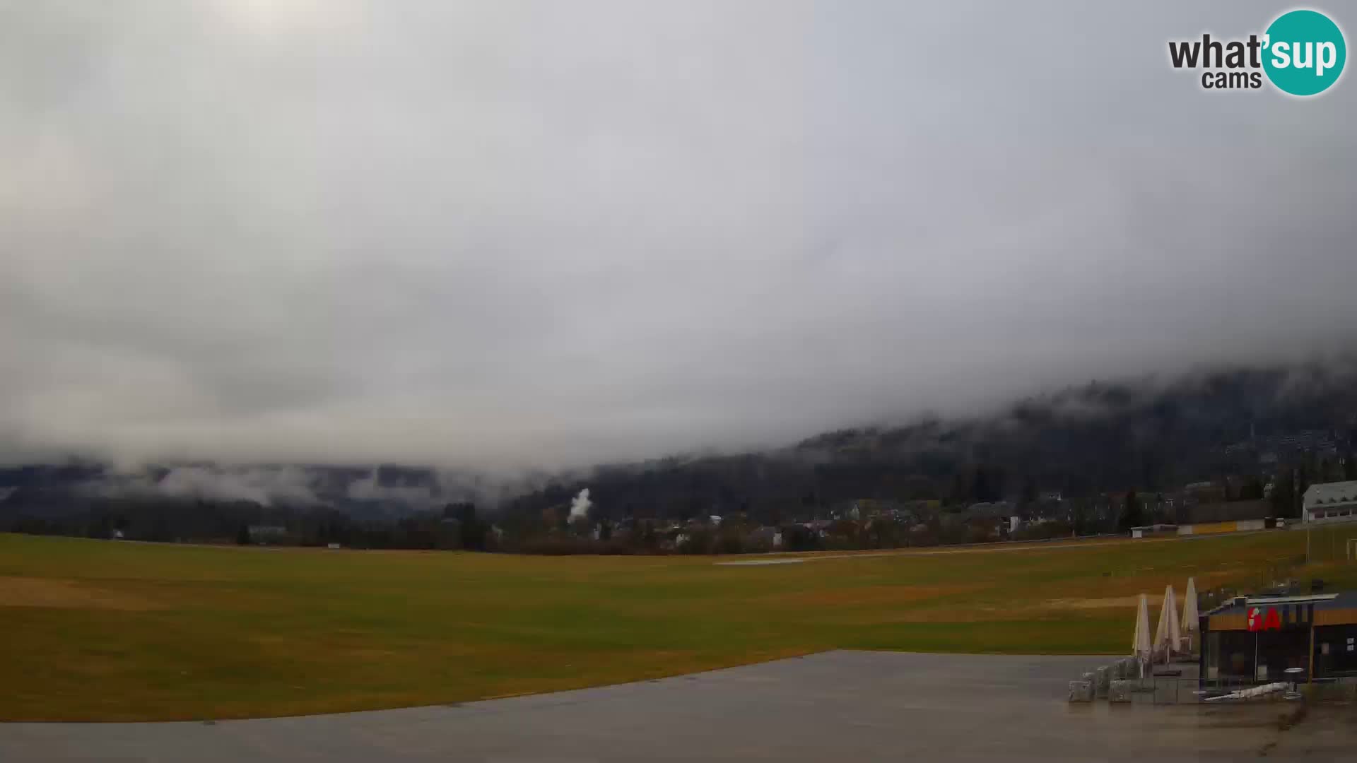 Spletna kamera letališče Bovec – pogled proti Kaninu