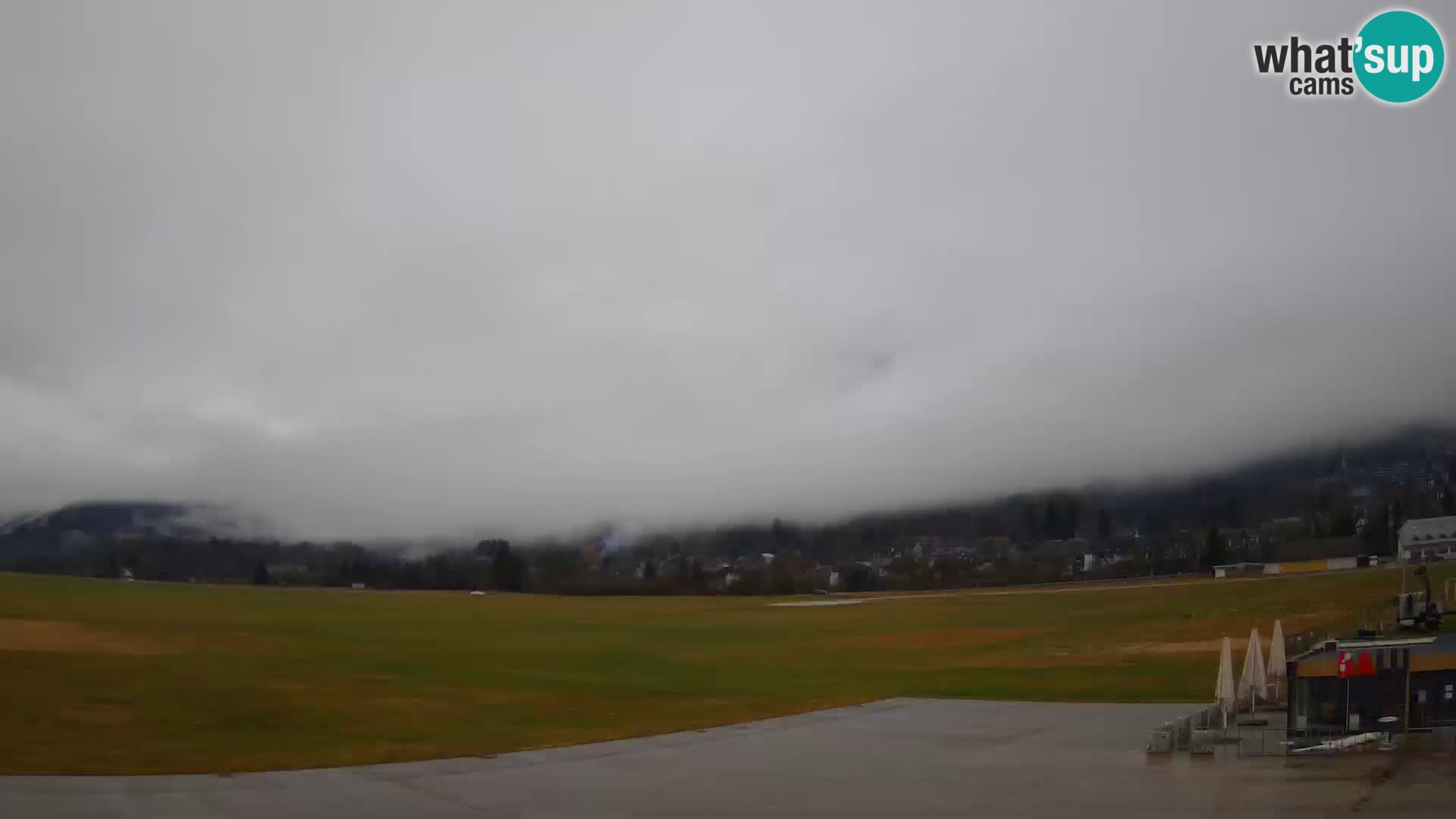 Webcam en direct Aéroport de Bovec – Vue sur Kanin