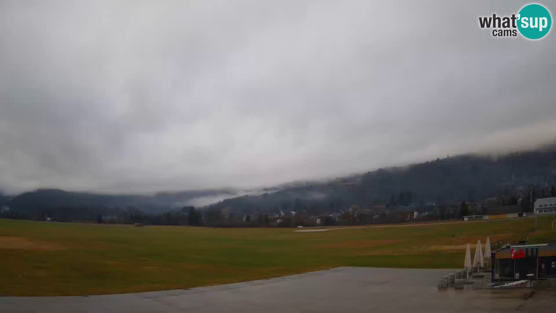 Spletna kamera letališče Bovec – pogled proti Kaninu