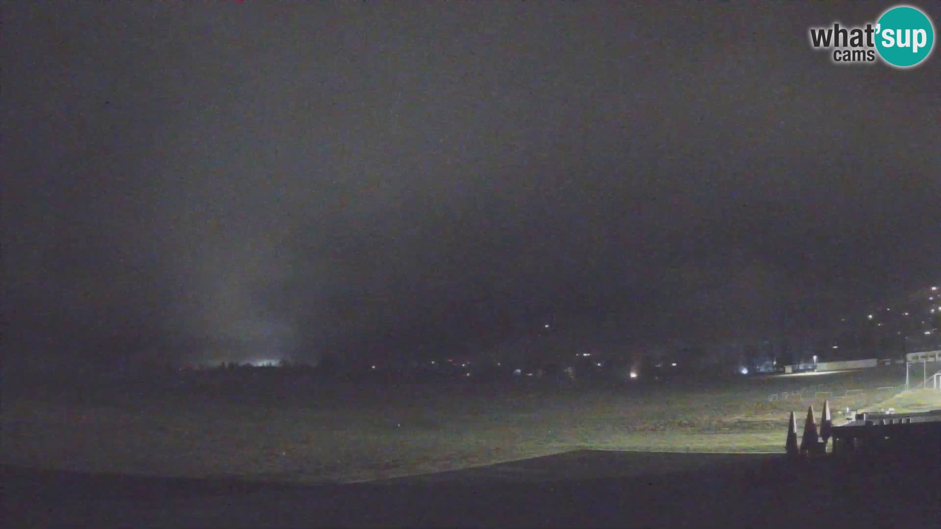 Web kamera uživo Zračna luka Bovec – Pogled na Kanin