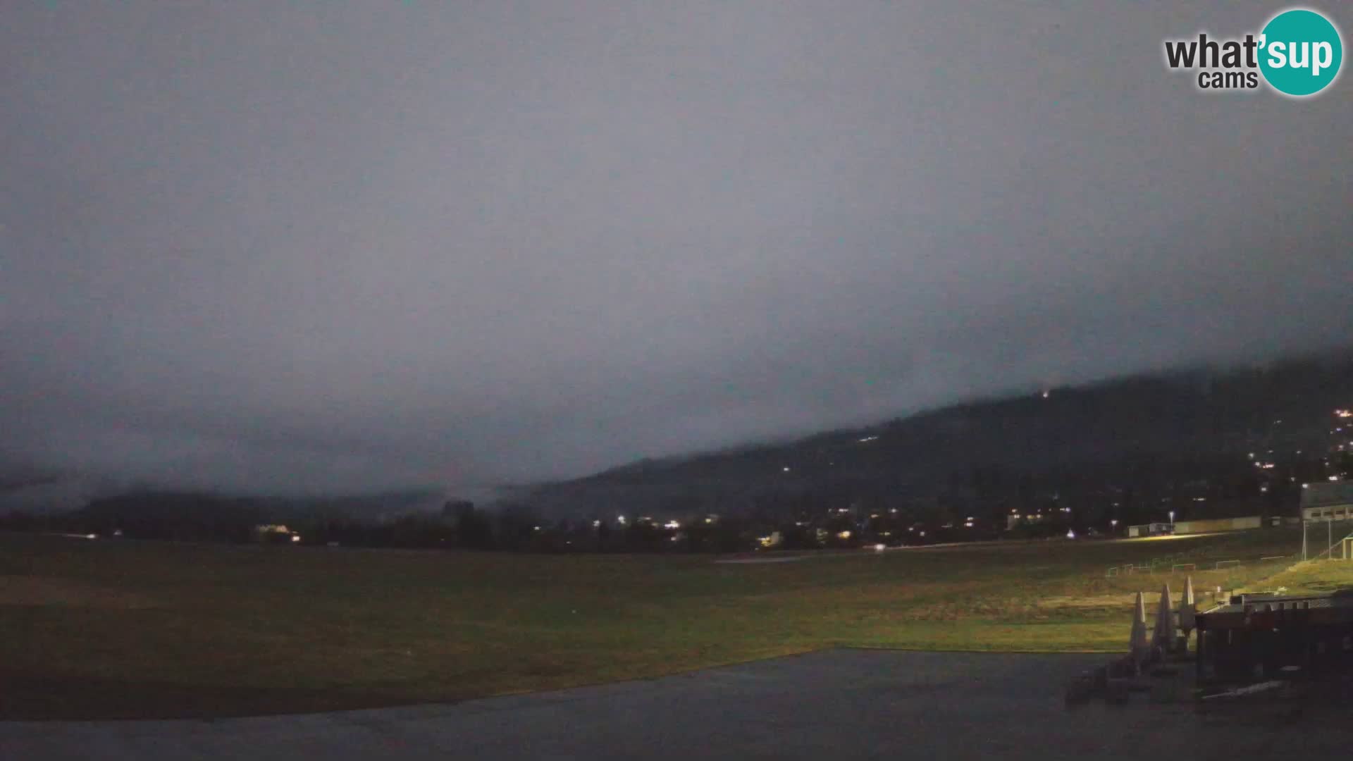 Live webcam Bovec airport – View to Kanin