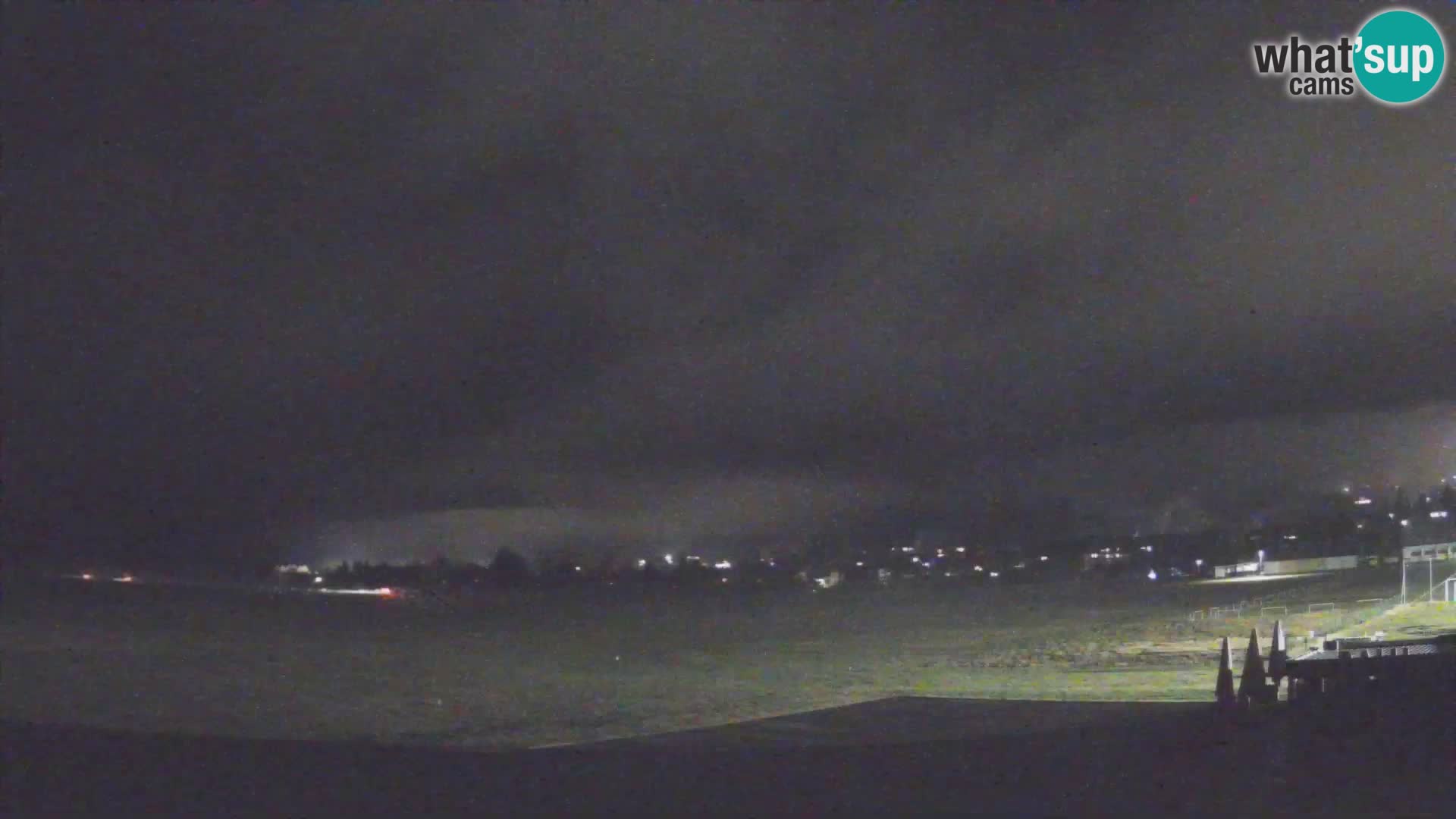 Web kamera uživo Zračna luka Bovec – Pogled na Kanin