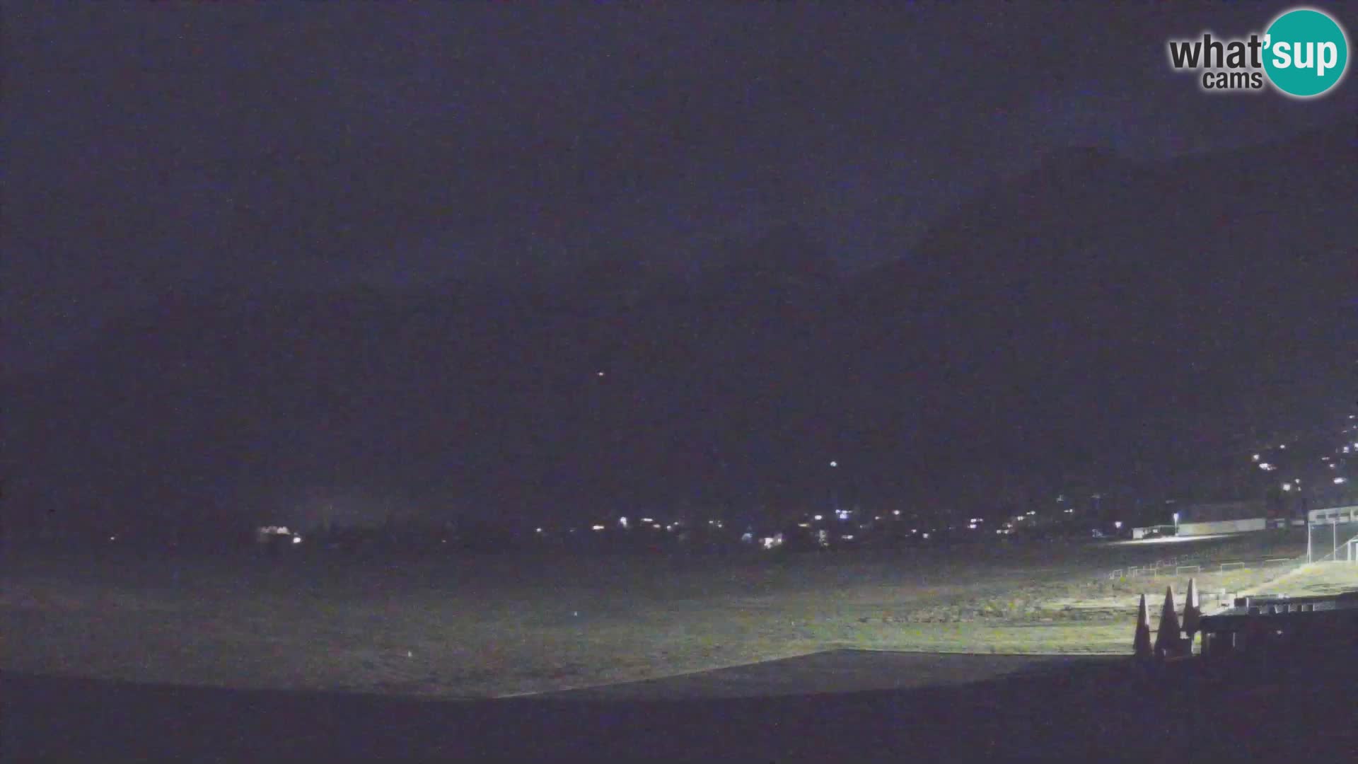 Web kamera uživo Zračna luka Bovec – Pogled na Kanin