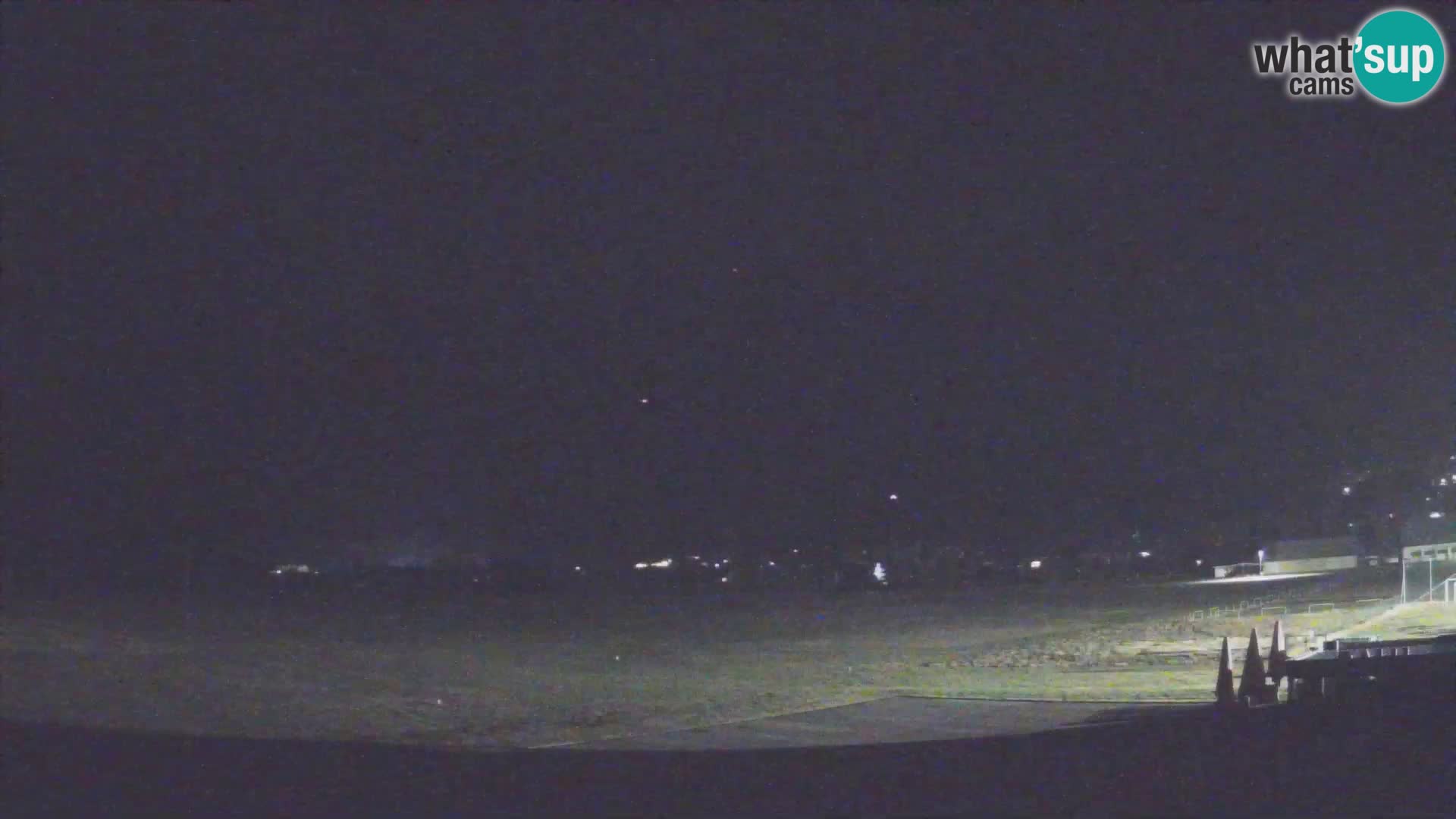 Web kamera uživo Zračna luka Bovec – Pogled na Kanin