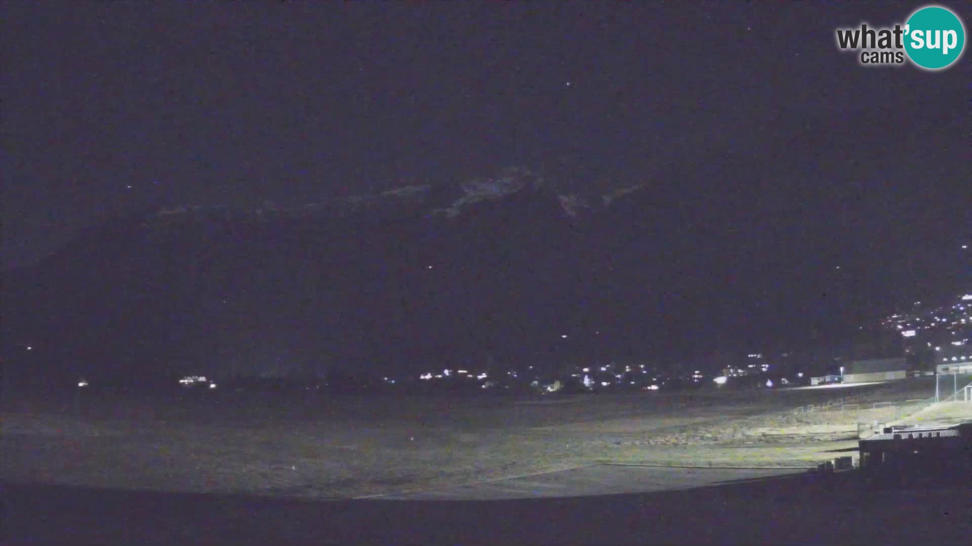 Live webcam Bovec airport – View to Kanin