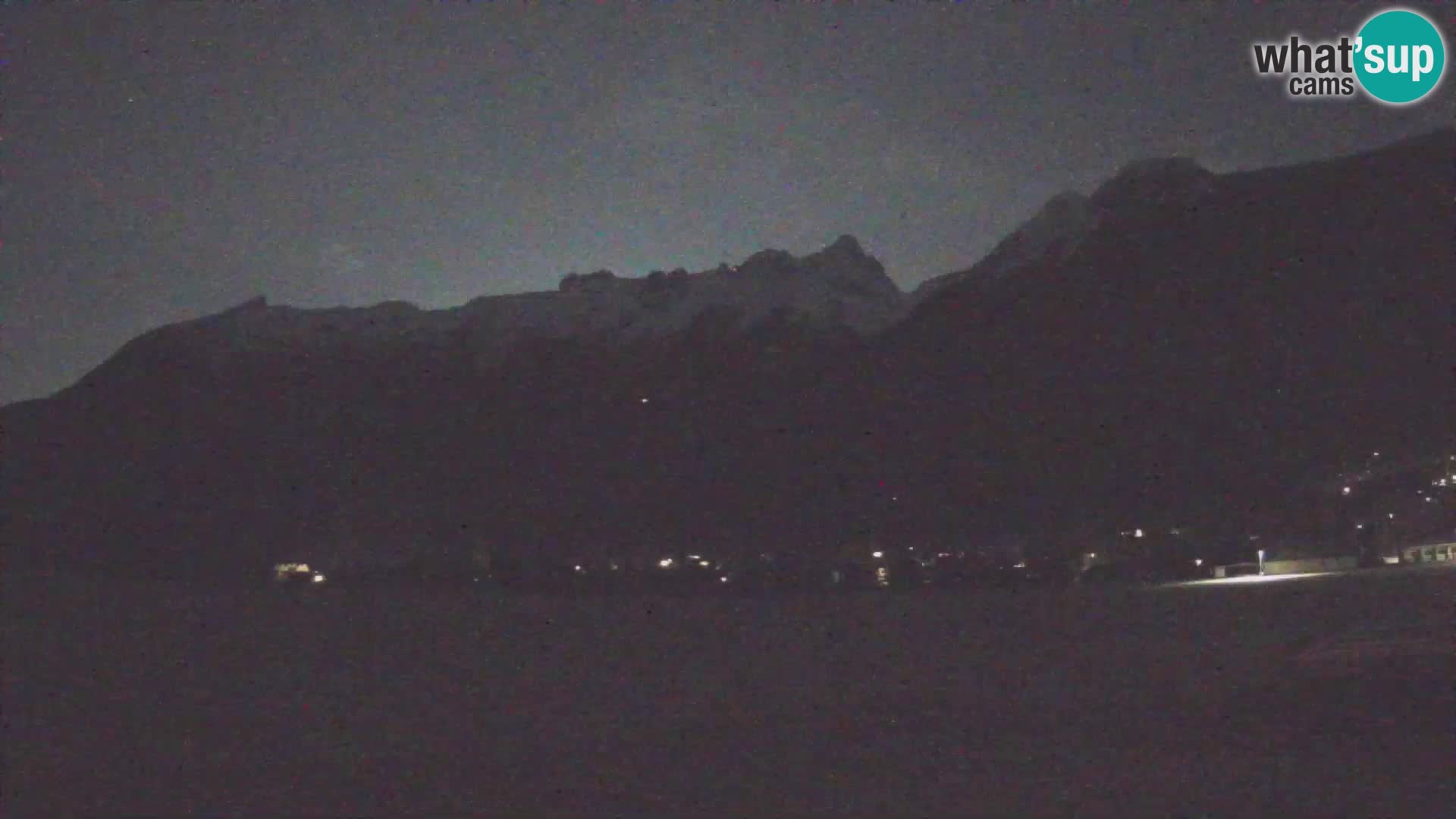 Webcam en direct Aéroport de Bovec – Vue sur Kanin
