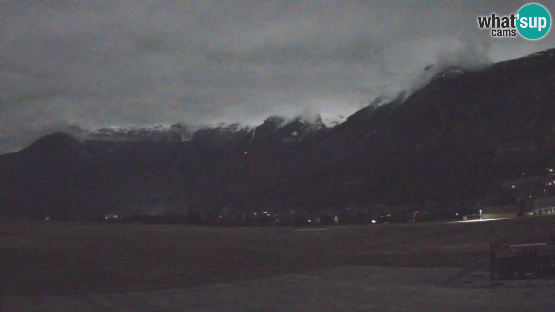 Webcam en direct Aéroport de Bovec – Vue sur Kanin