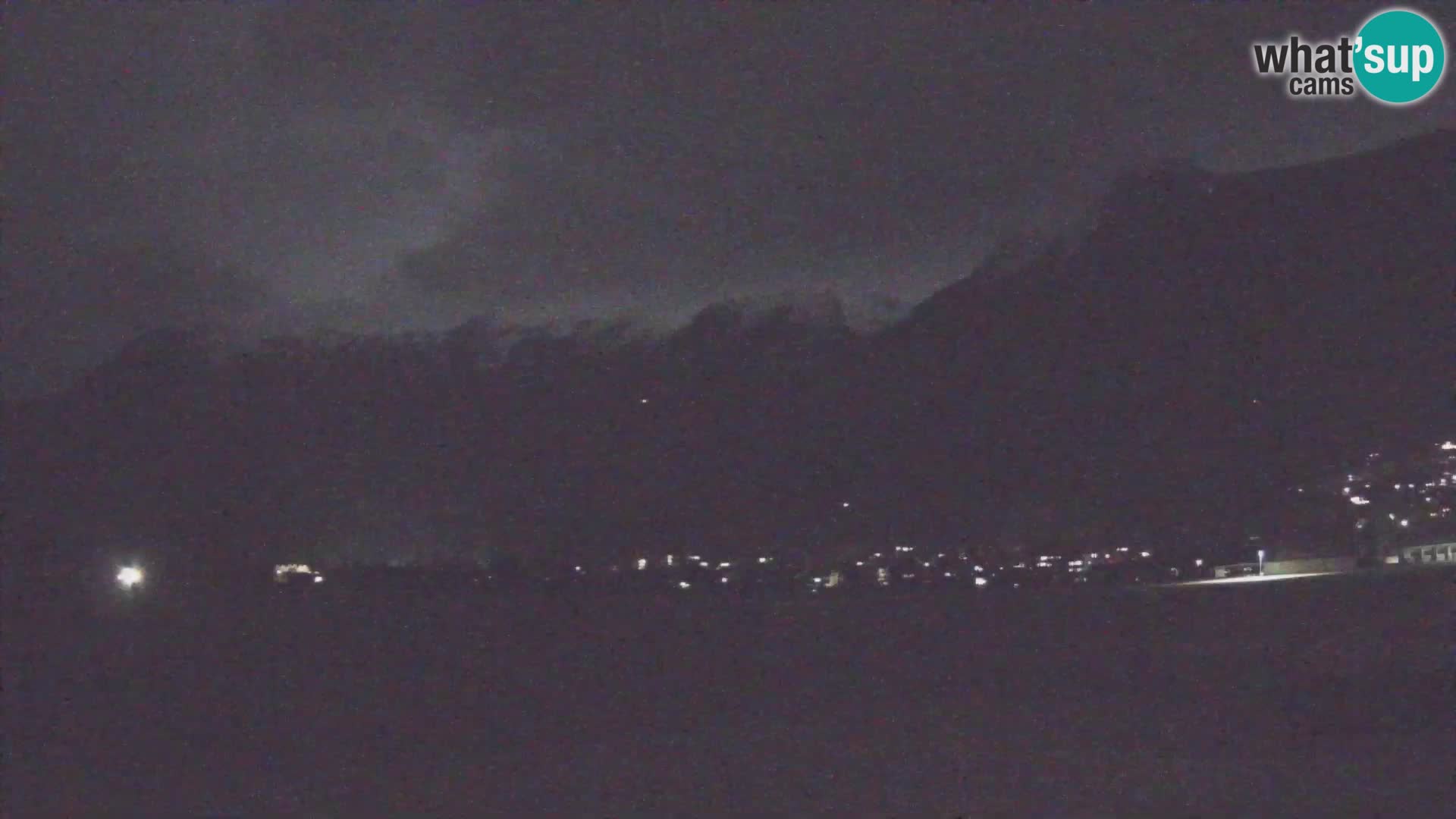 Cámara web en vivo Aeropuerto de Bovec – Vista a Kanin