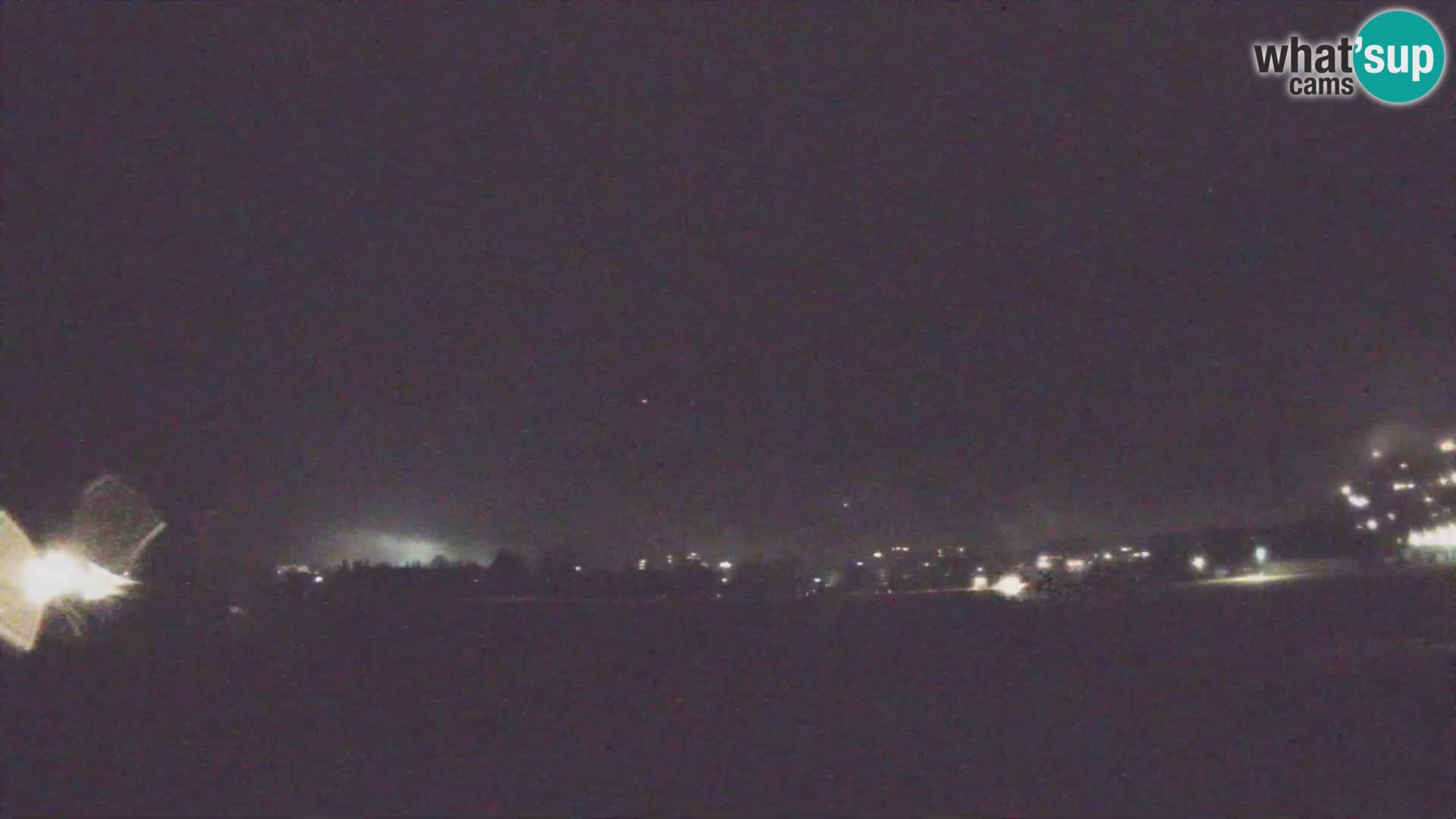 Web kamera uživo Zračna luka Bovec – Pogled na Kanin