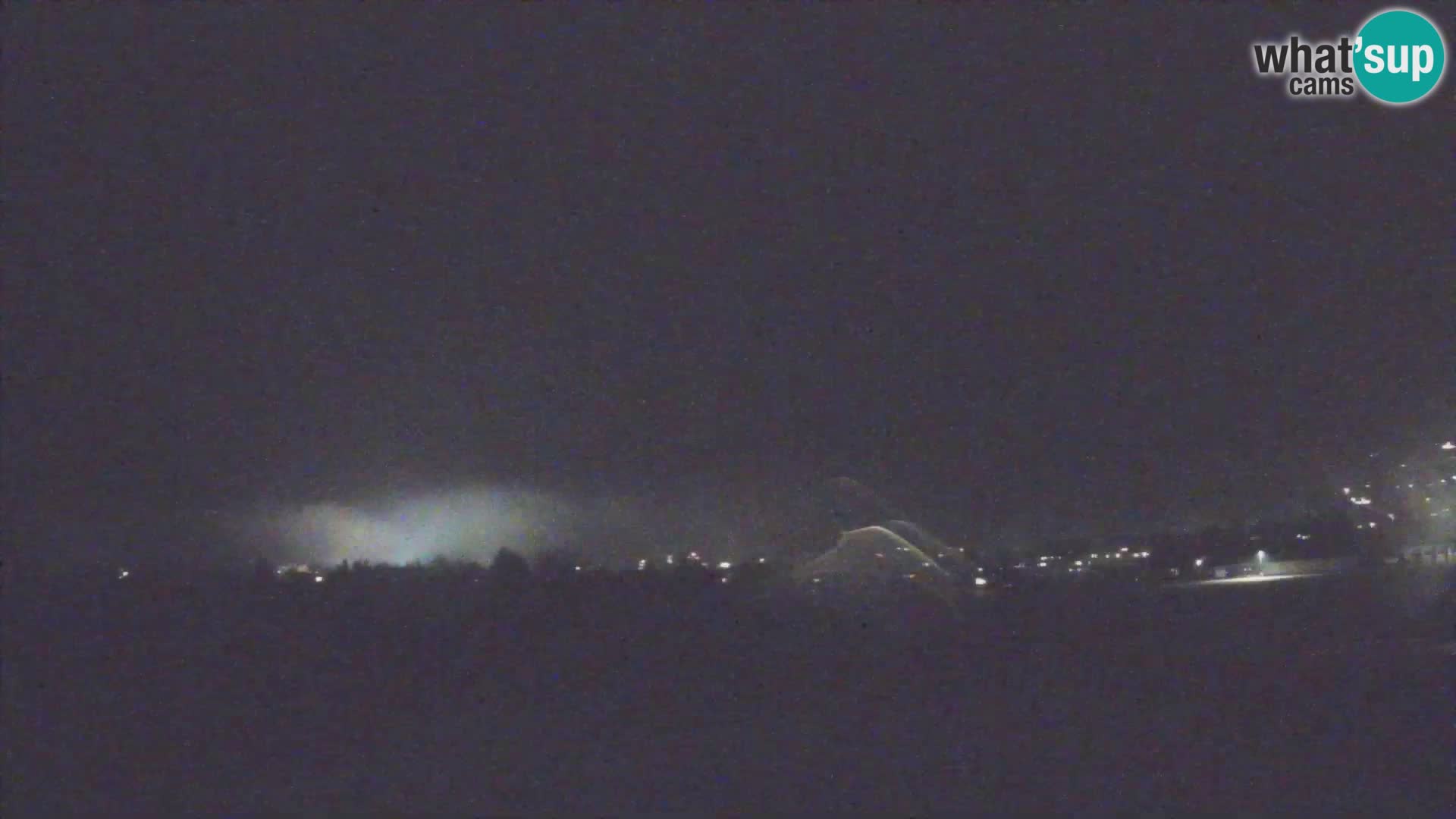 Live webcam Bovec airport – View to Kanin