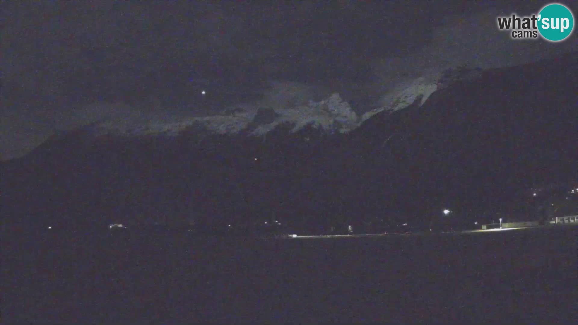 Live webcam Bovec airport – View to Kanin