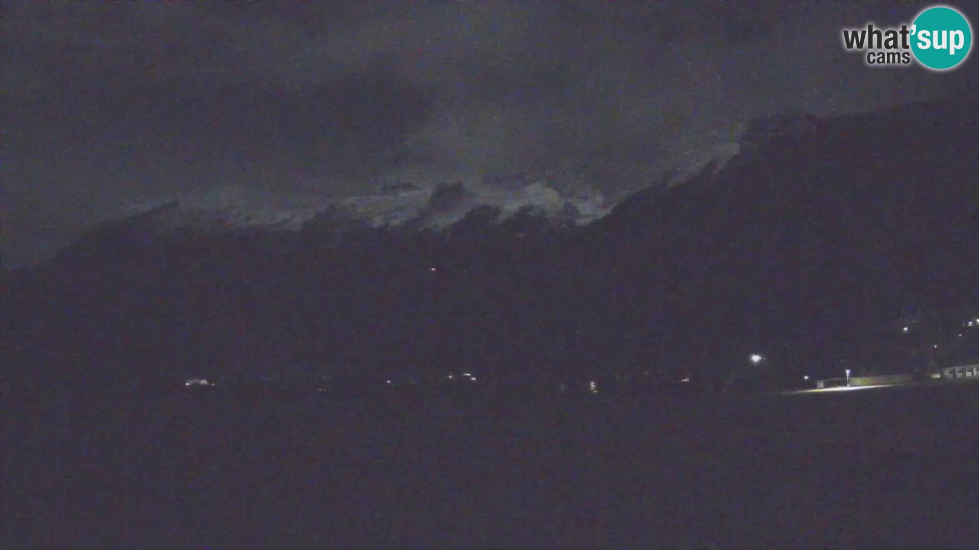 Web kamera uživo Zračna luka Bovec – Pogled na Kanin