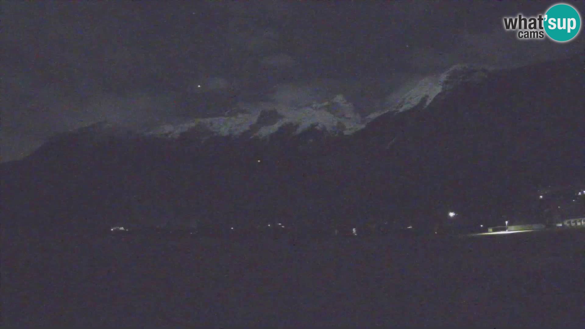 Live webcam Bovec airport – View to Kanin