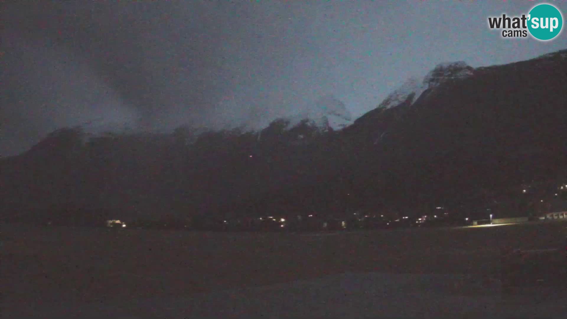 Live webcam Bovec airport – View to Kanin
