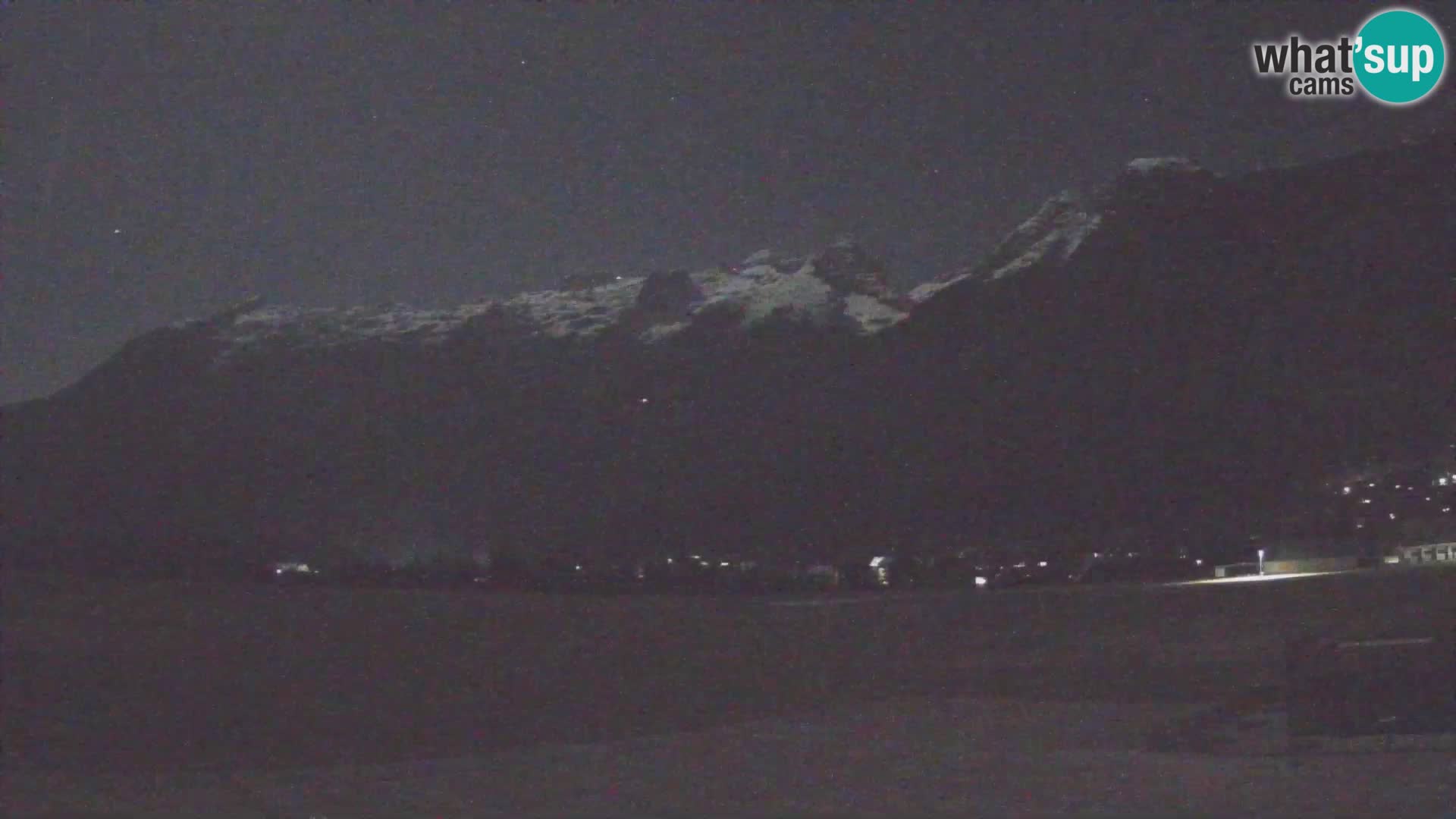 Live webcam Bovec airport – View to Kanin