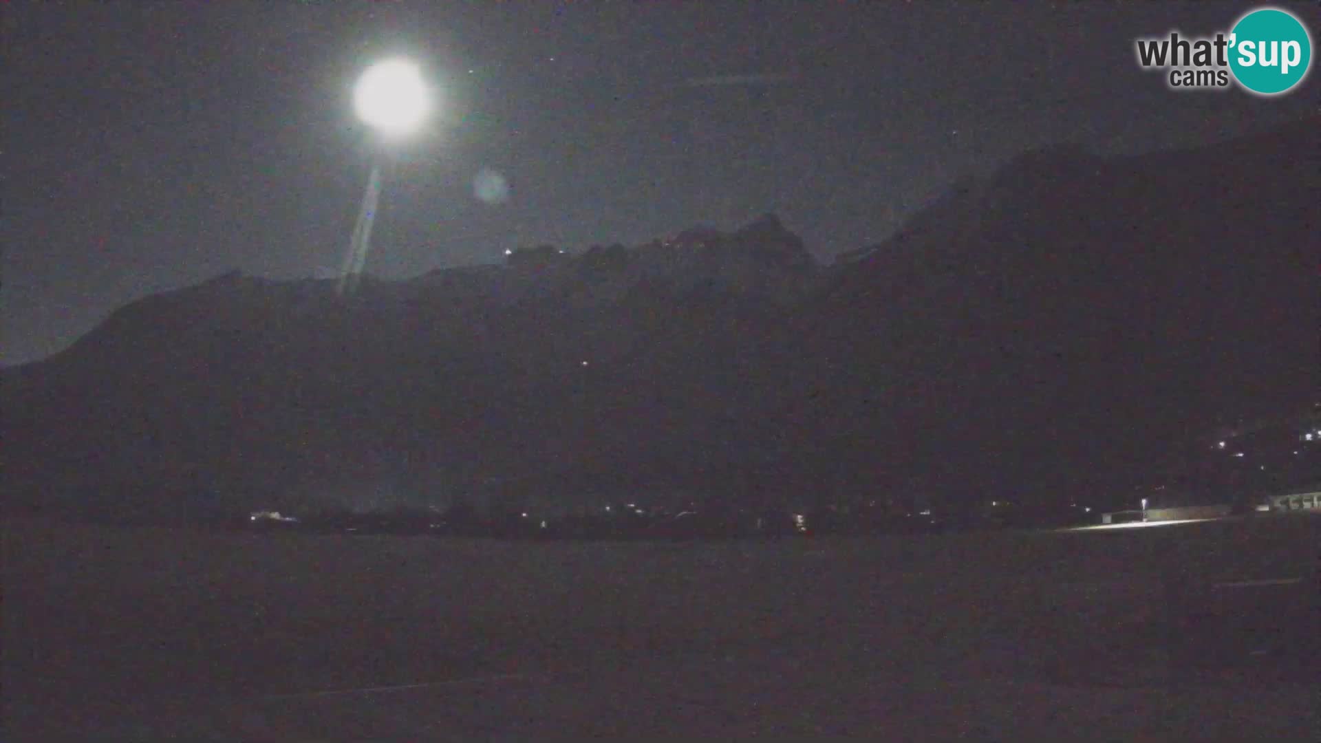 Spletna kamera letališče Bovec – pogled proti Kaninu