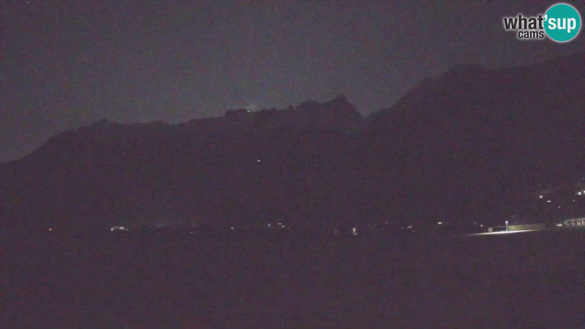 Spletna kamera letališče Bovec – pogled proti Kaninu