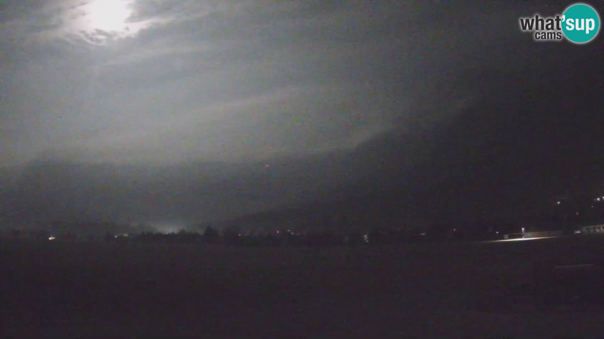 Web kamera uživo Zračna luka Bovec – Pogled na Kanin