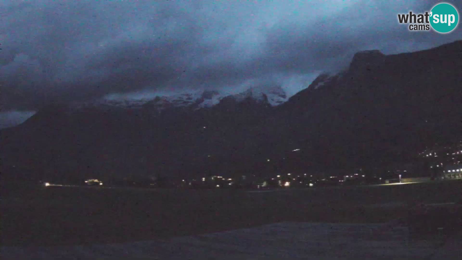 Webcam en direct Aéroport de Bovec – Vue sur Kanin